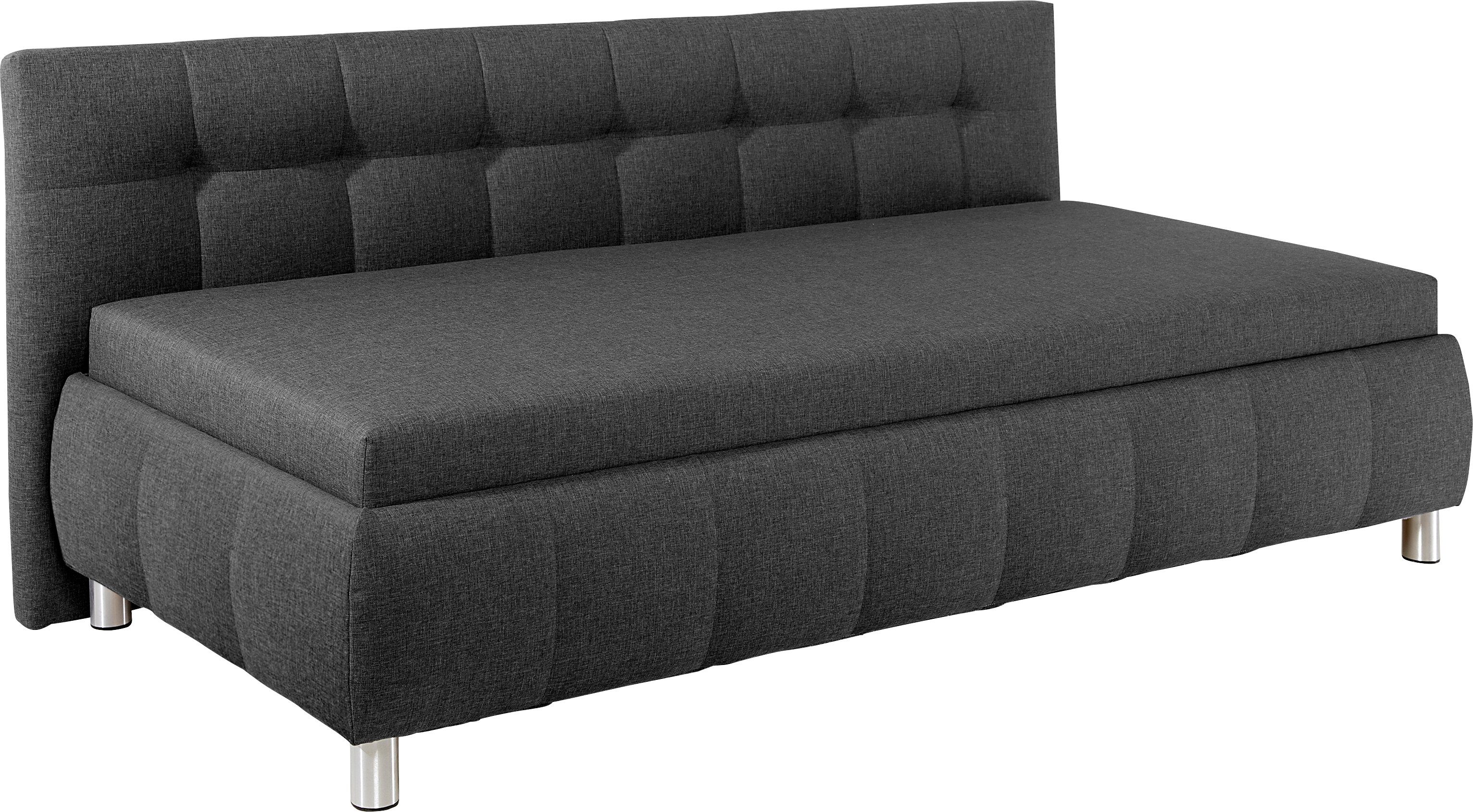 Maintal Bed Malea met bedkist, in 3 breedten, binnenvering- of bonell-matras ter keuze