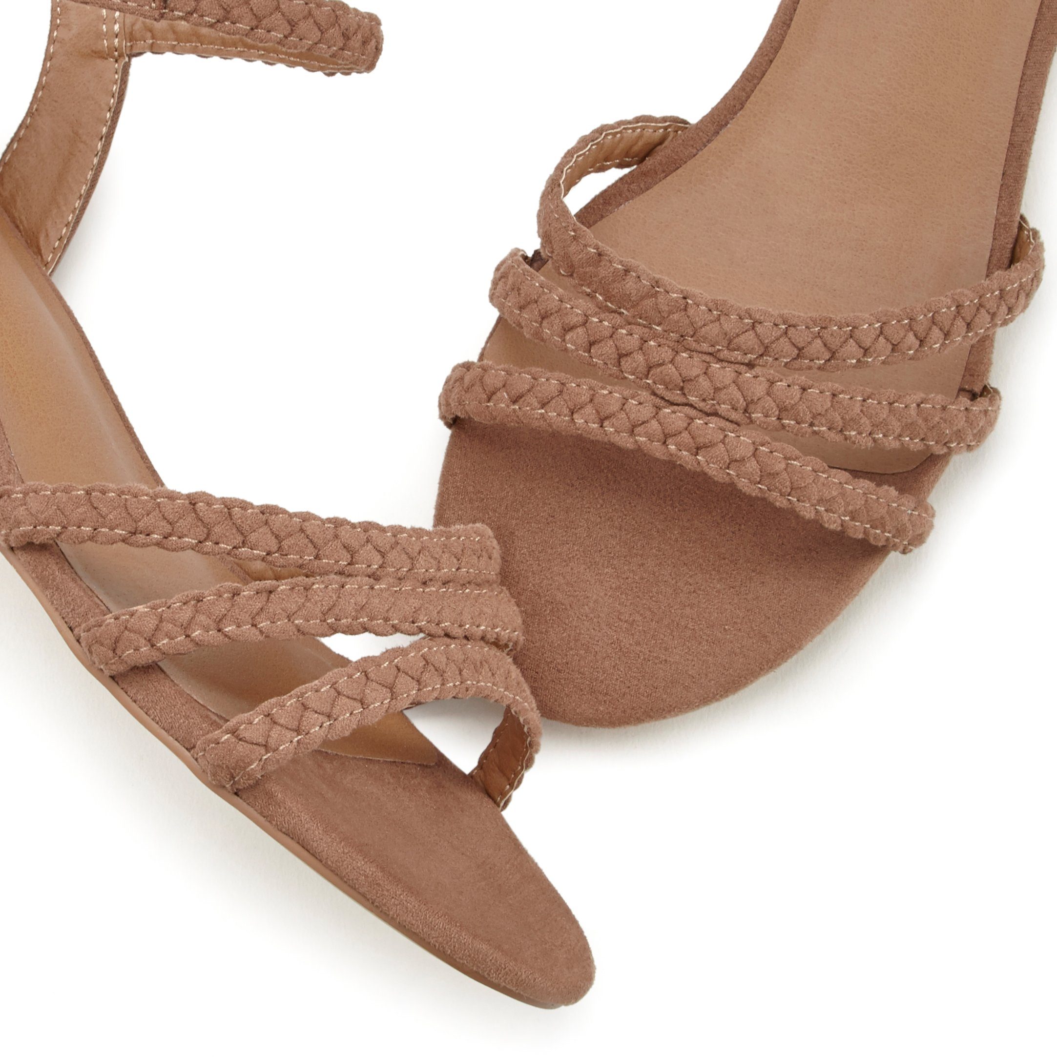 Lascana Sandalen Sandalette, zomerschoen met gevlochten bandjes VEGAN