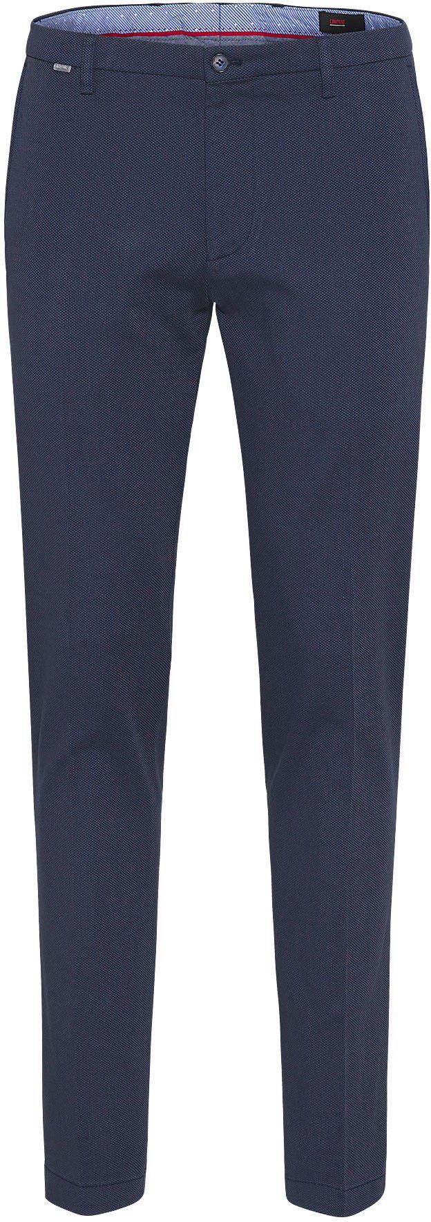 Cinque Chino CIBRODY modieus structuurmotief heren chino's maat 46 blauw