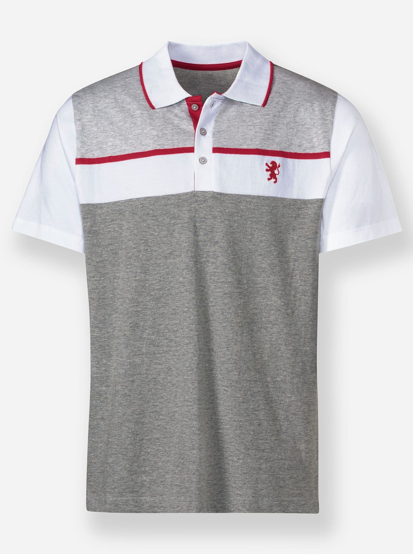 Marco Donati Shirt met korte mouwen Poloshirt met korte mouwen (1-delig)