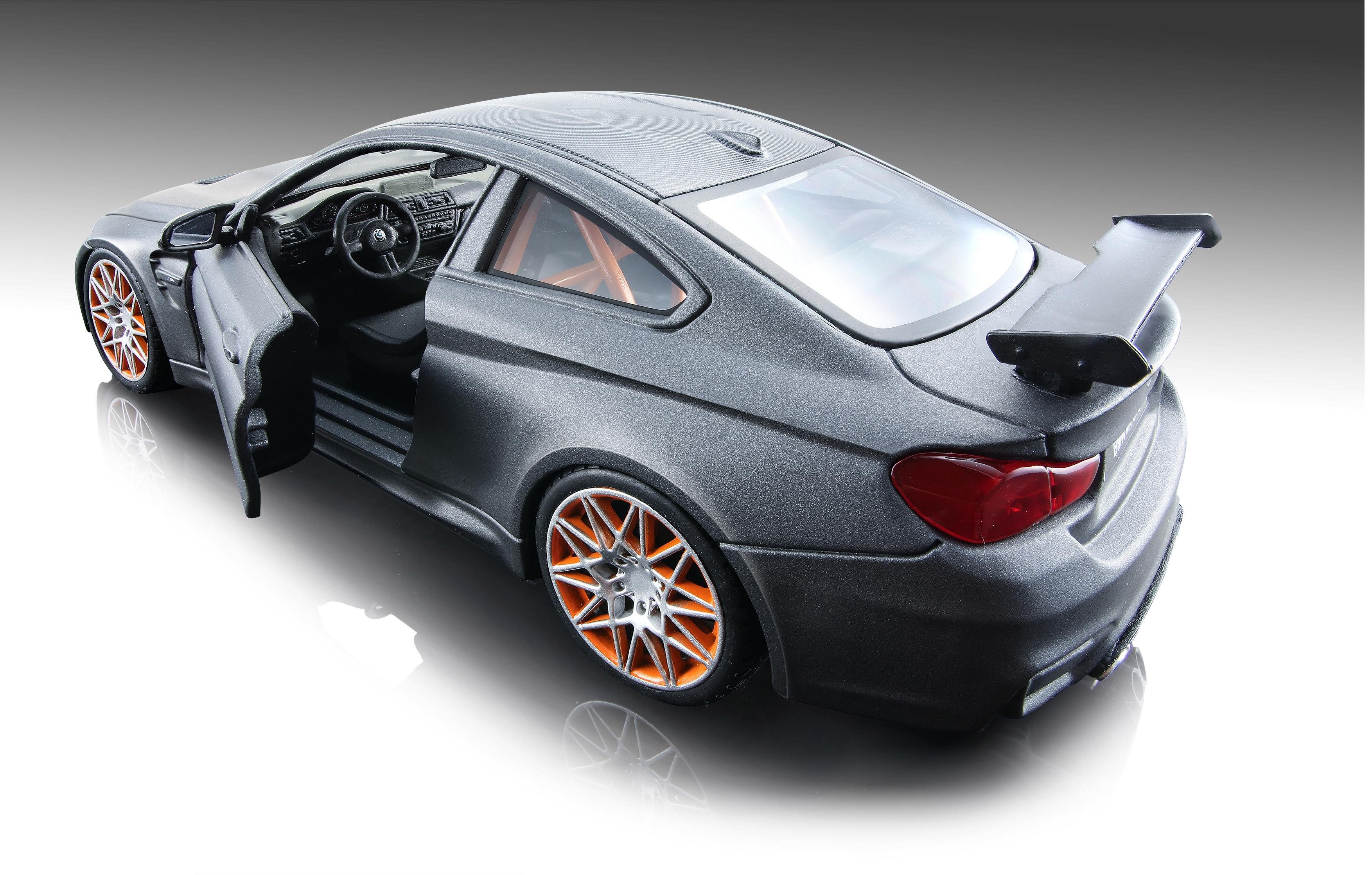 Maisto® Auto op schaal BMW M4 GTS, 1:24, metallicgrijs
