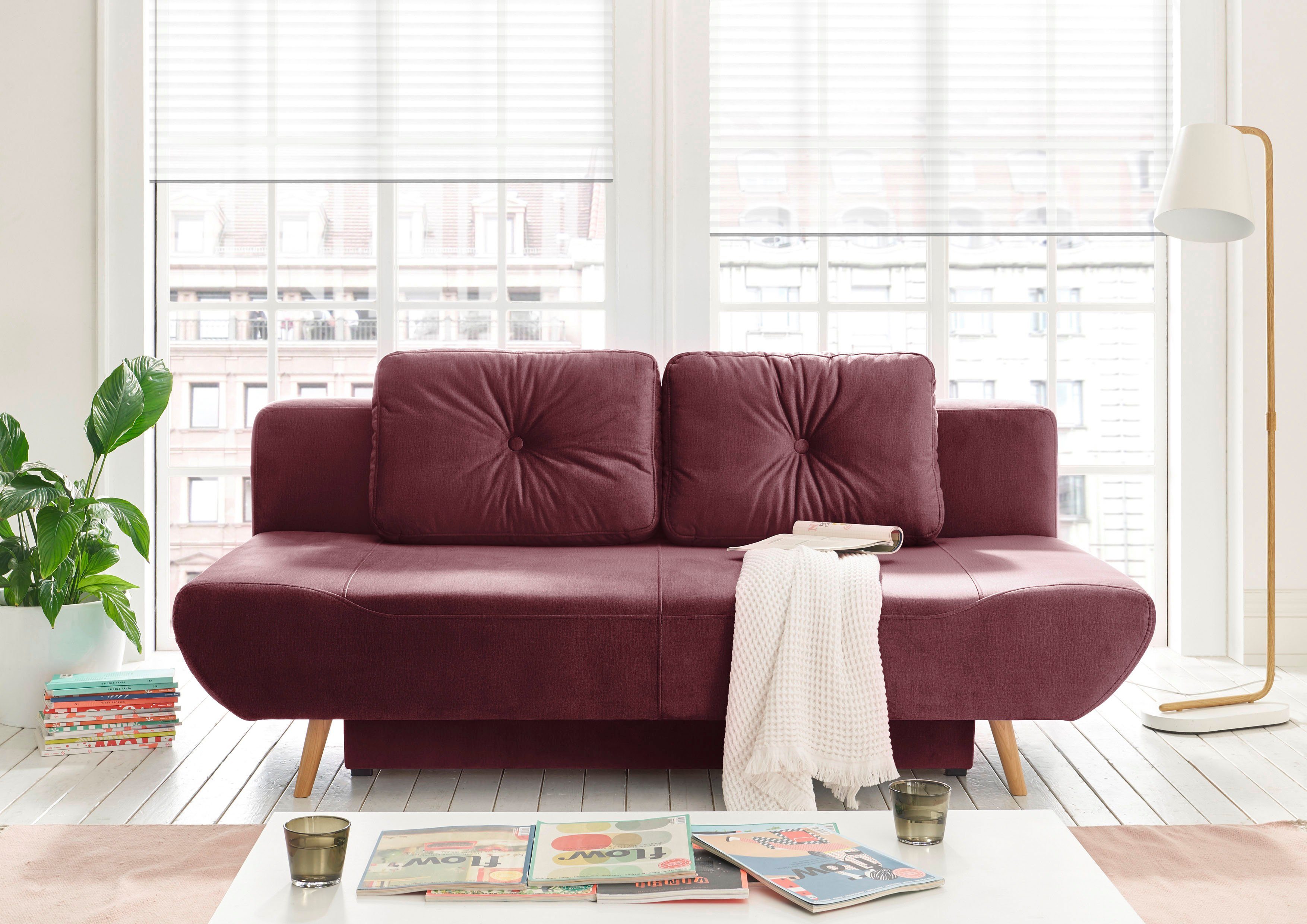 andas Slaapbank Segmon simpel in een comfortabel te bed veranderen, inclusief bedkist