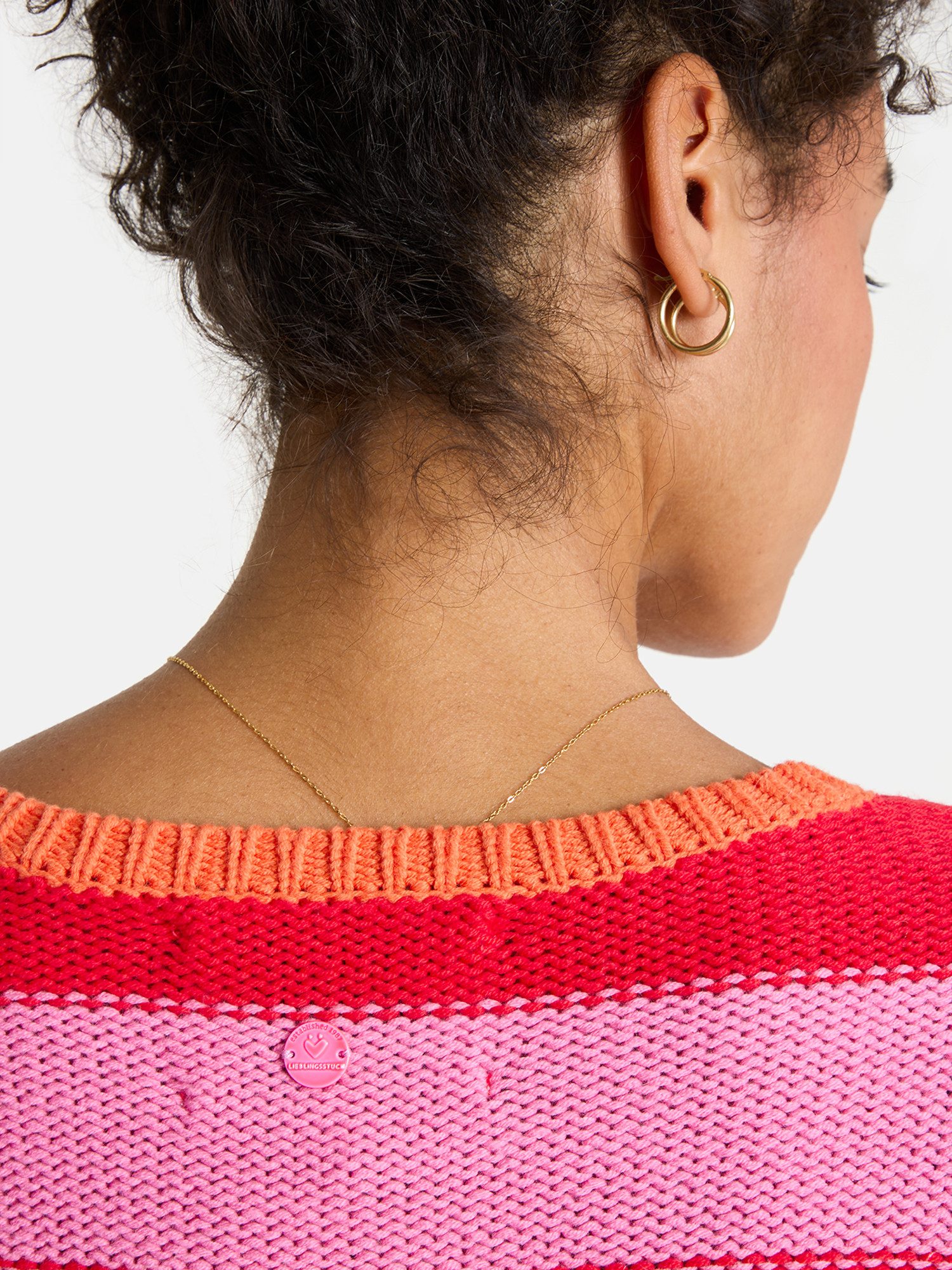 Lieblingsstück Gebreide trui QuirinaL met blokstrepen