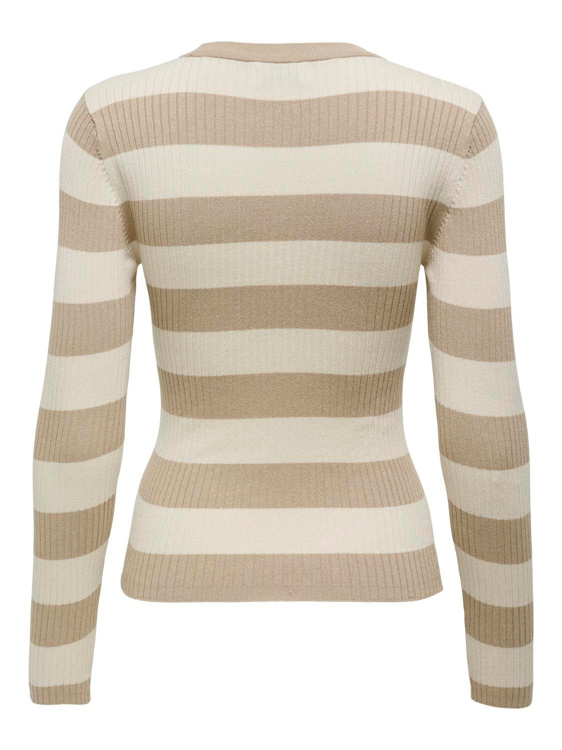 JDY Trui met ronde hals JDYPLUM L/S O-NECK PULLOVER KNT NOOS