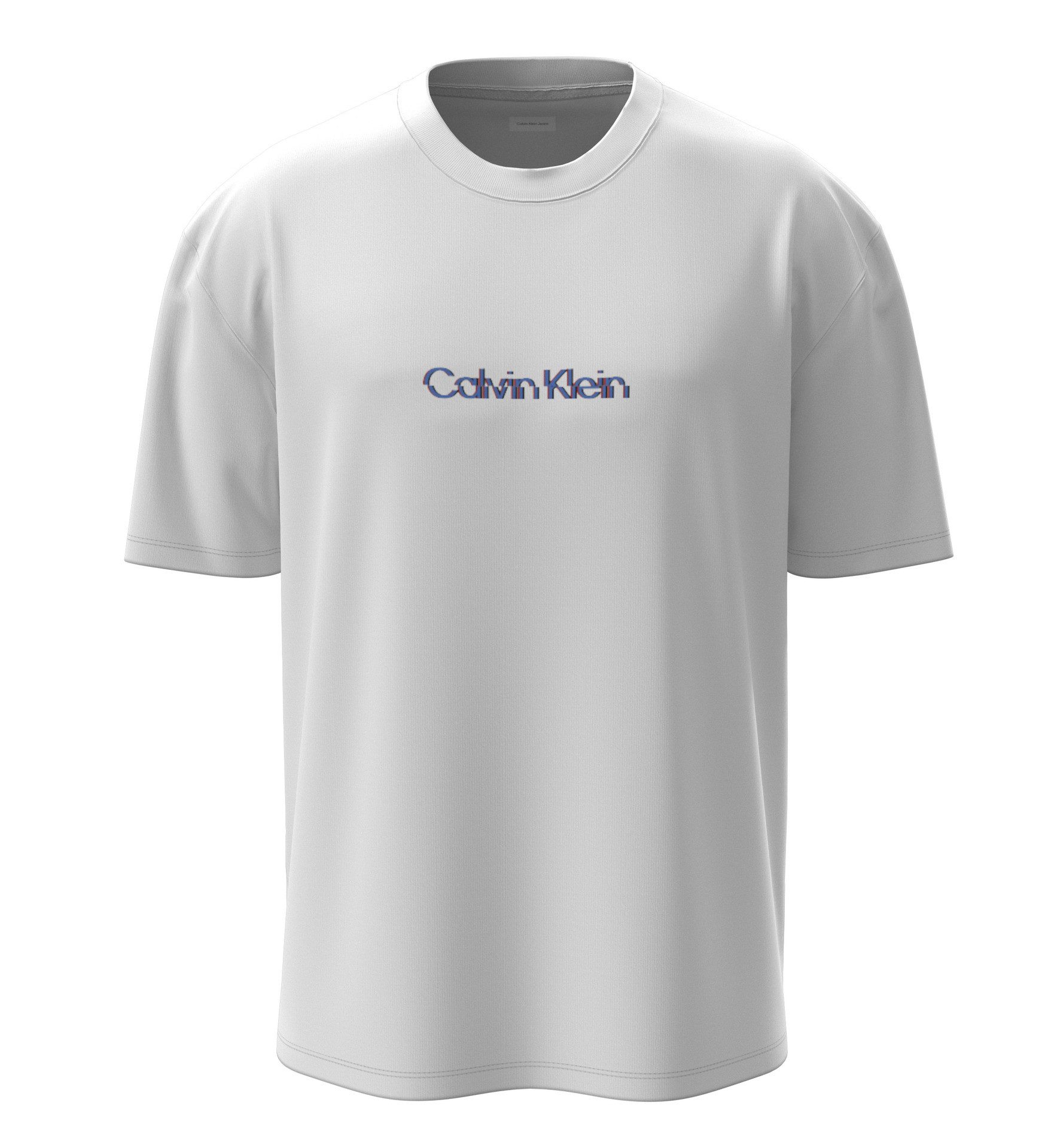Calvin Klein T-shirt SS GLITCHED LOGO EU CLASSIC TEE