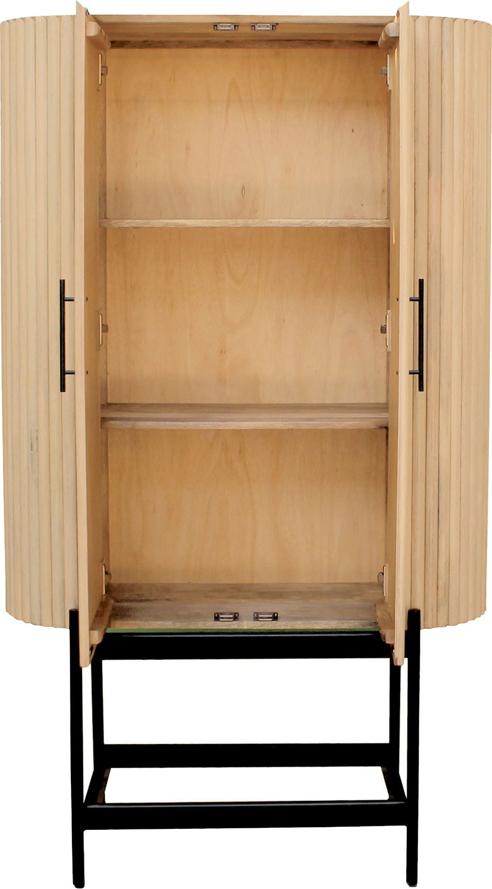SIT Multifunctionele kast Lamellenontwerp in retro stijl (1 stuk)