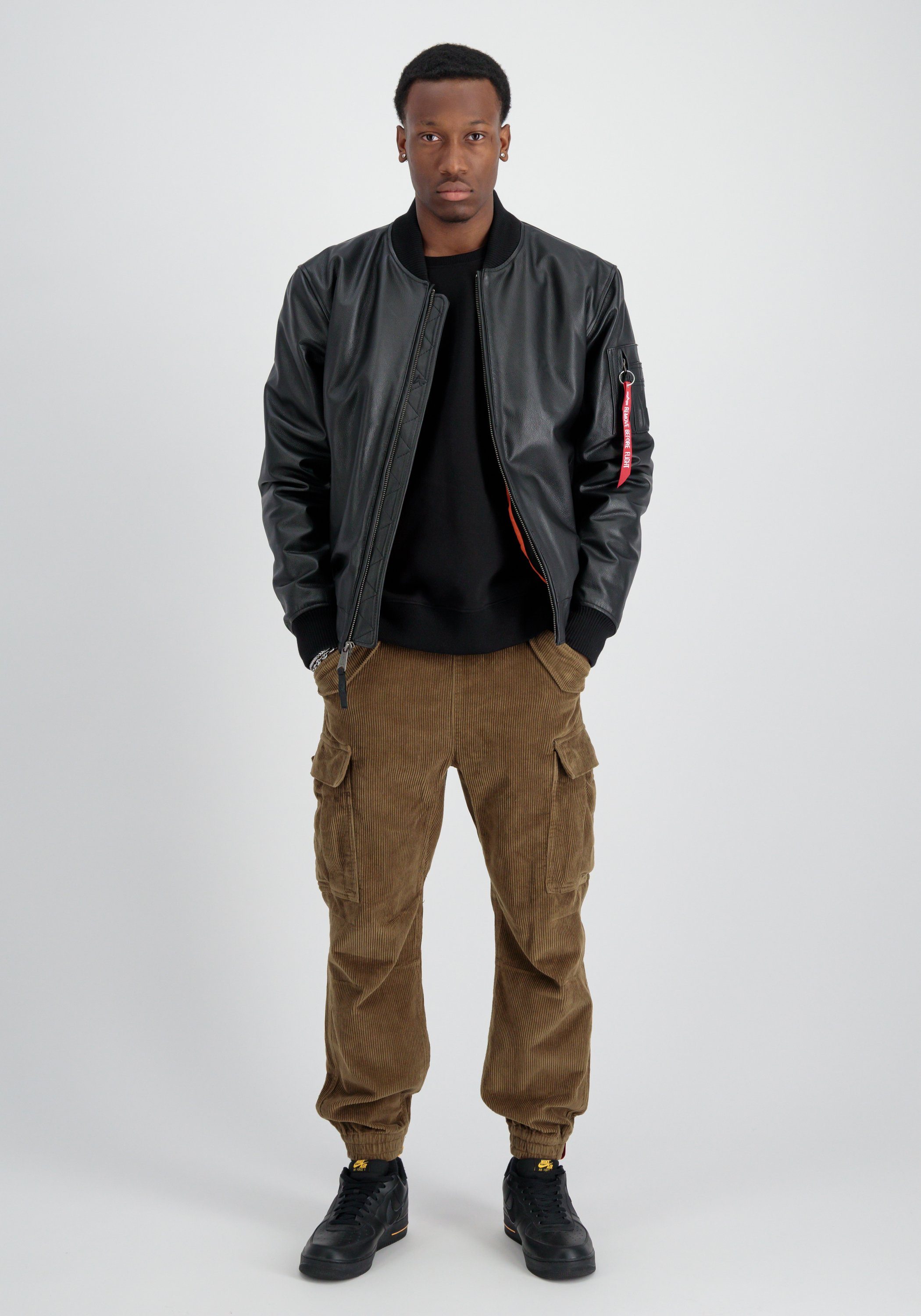 Alpha Industries Leren jack Alpha Industries Men - Leather & Vegan Jackets