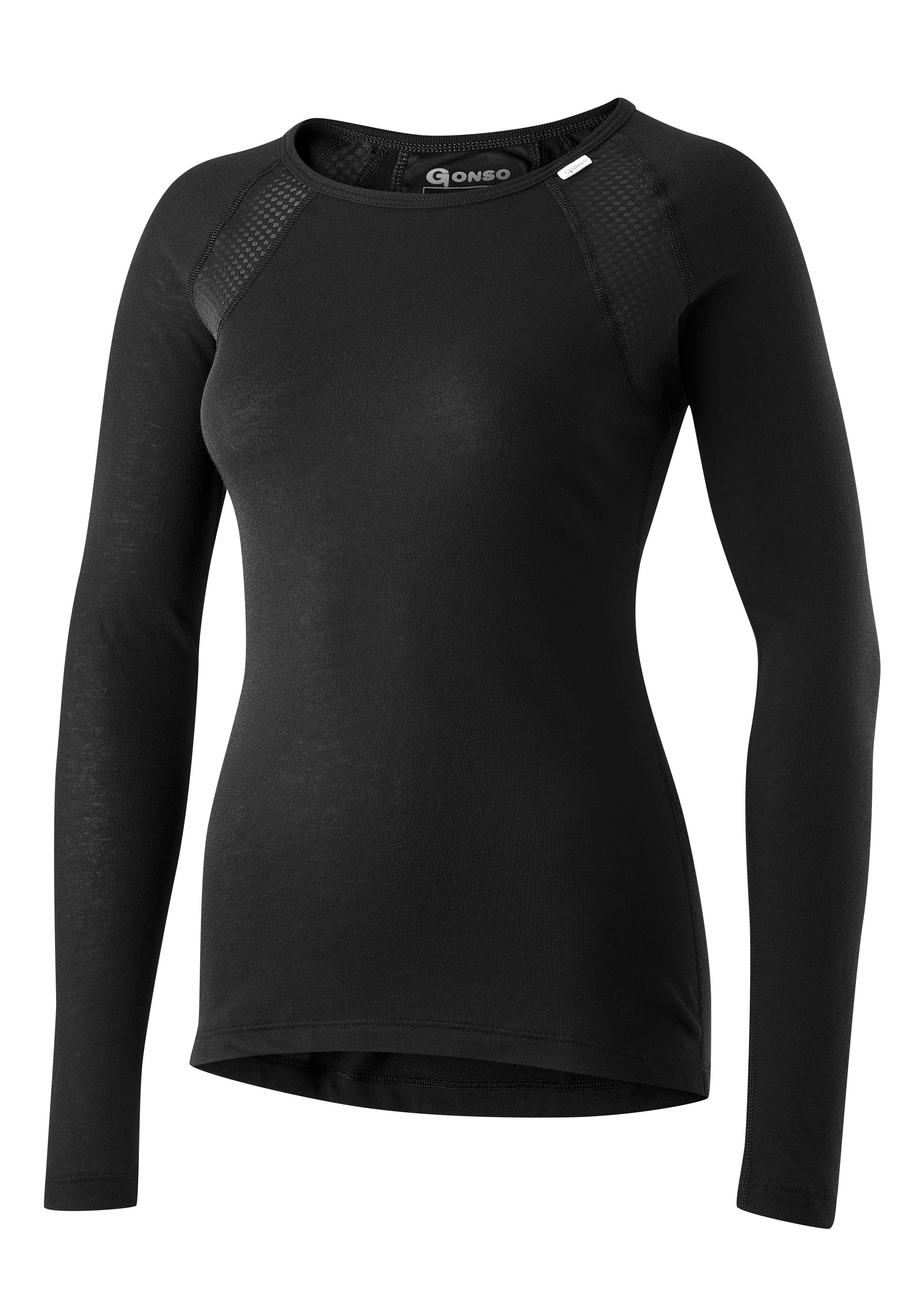 Gonso Functioneel shirt Base Shirt Longsleeve Therm W Dames onderhemd met lange mouwen, fiets onderhemd