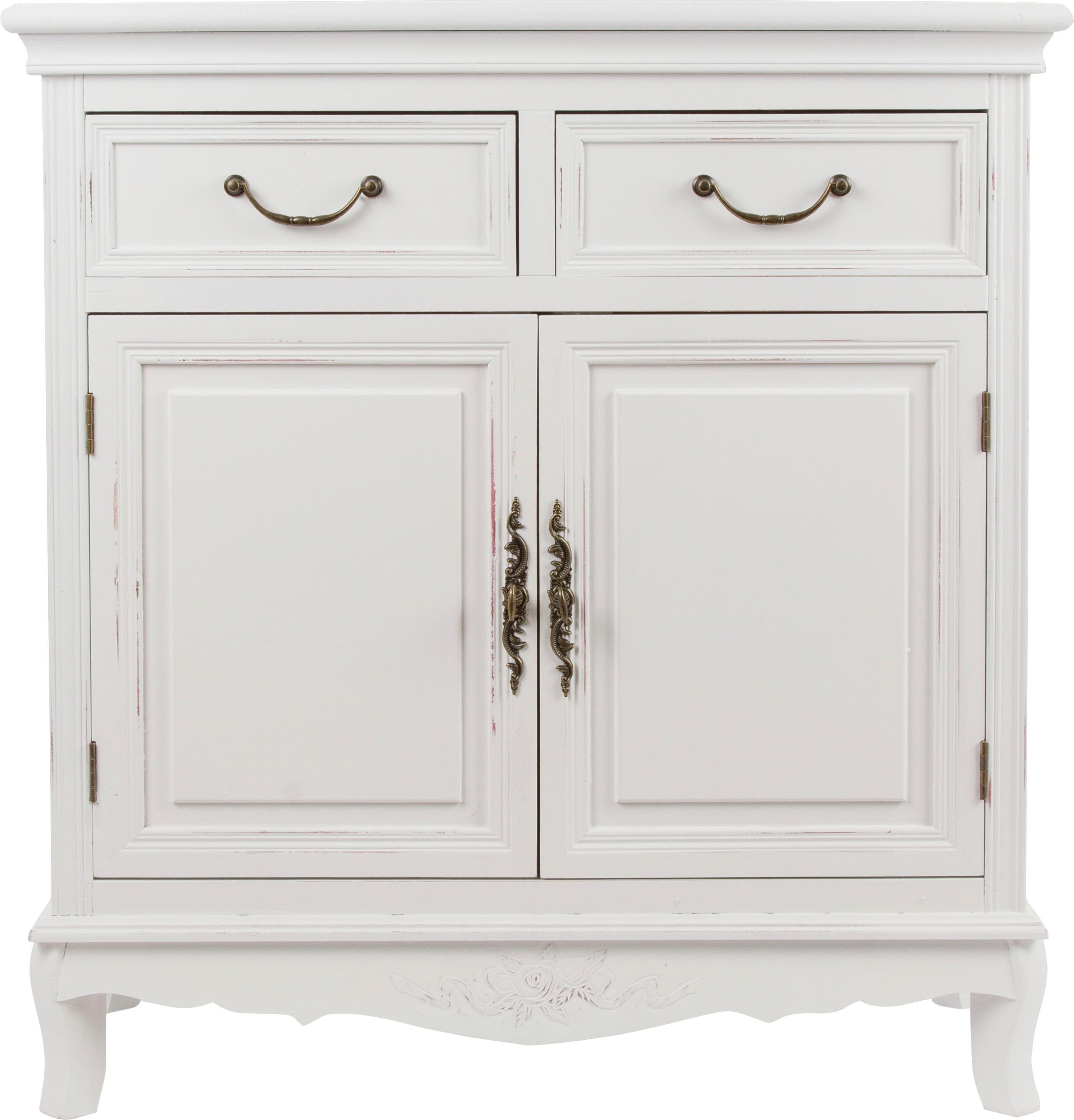 my Flair Kast Elegance Kast, met roosmotieven in landhuisstijl, gebogen modellen