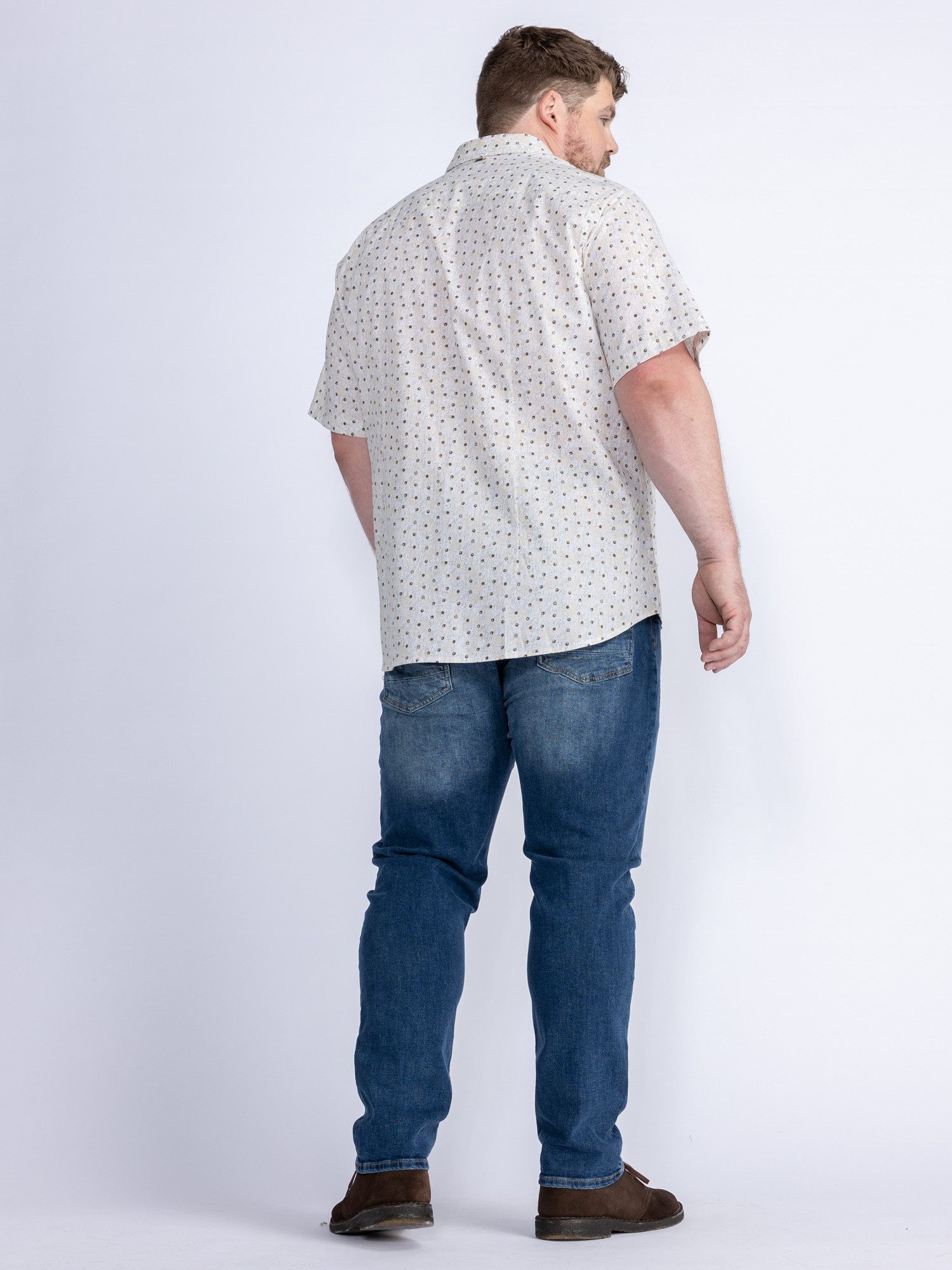 Petrol Industries Overhemd met korte mouwen Men Shirt Short Sleeve AOP