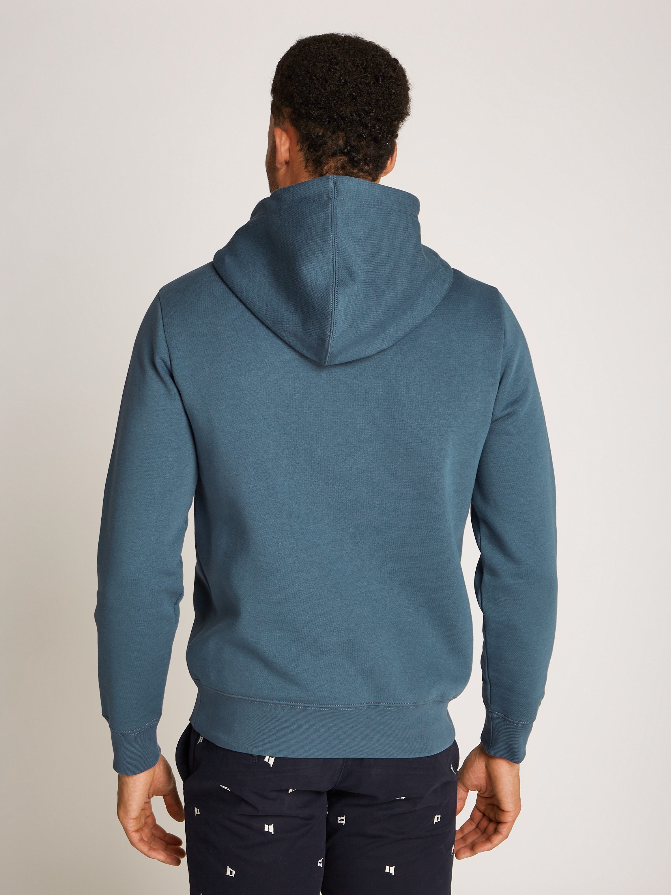 Tommy Hilfiger Hoodie SCRIPT LOGO HOODY met opgestikt logo