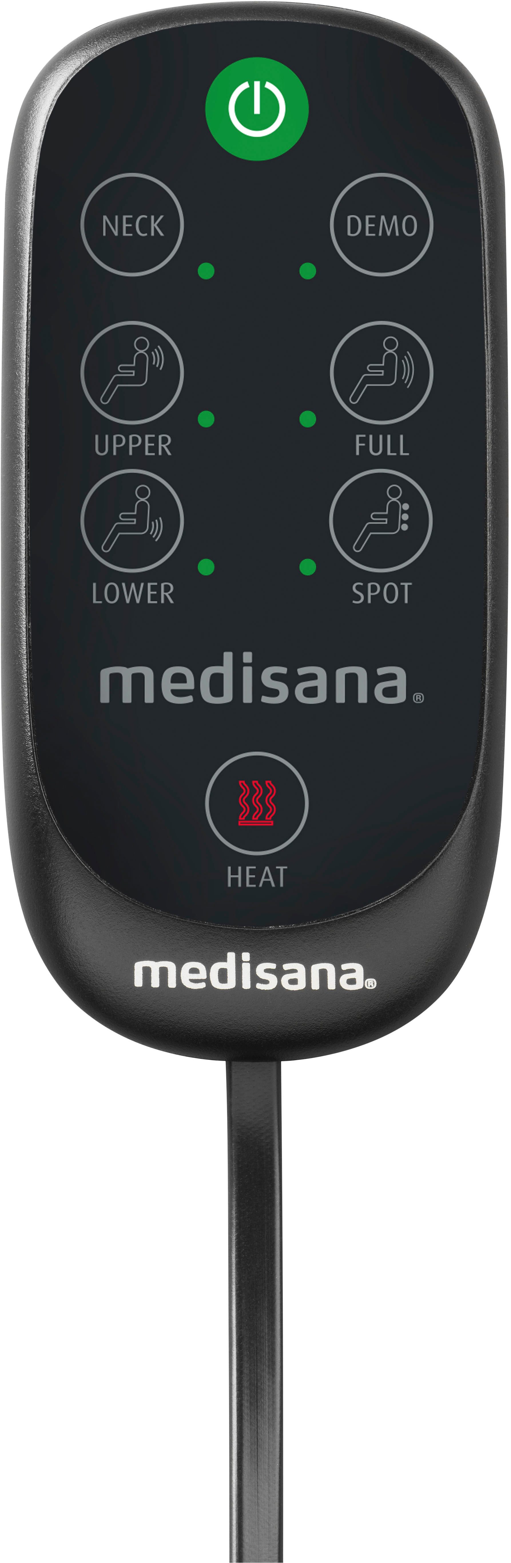 Medisana Shiatsu-massagekussen MCN 88930 3 massagezones, nekmassage, rode licht-/warmtefunctie, wasbare hoes
