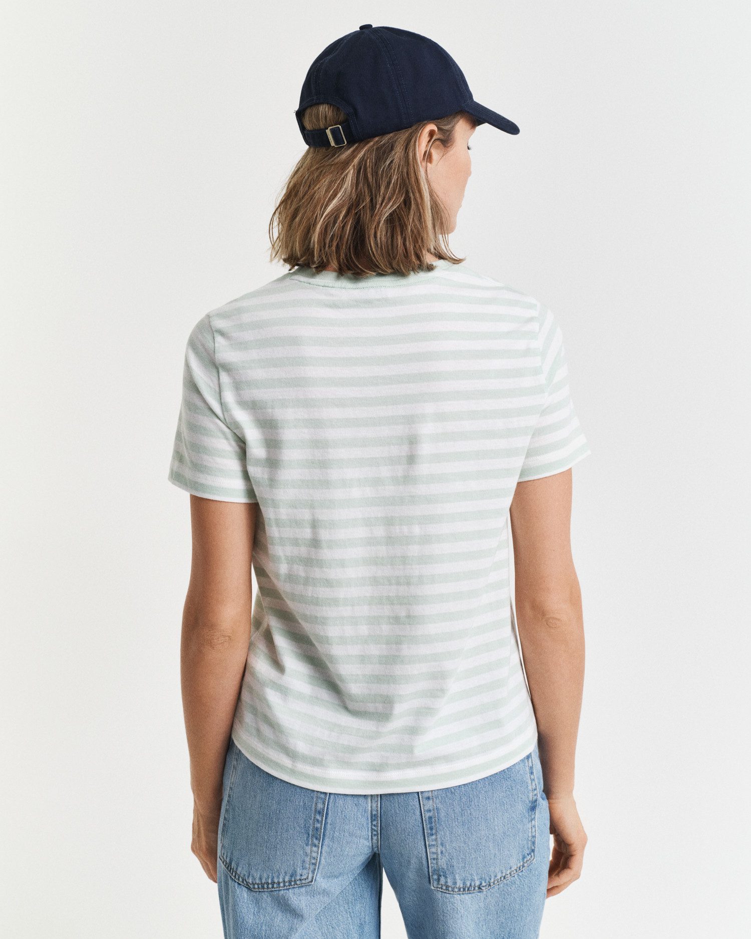 Gant T-shirt REG STRIPED SHIELD SS T-SHIRT