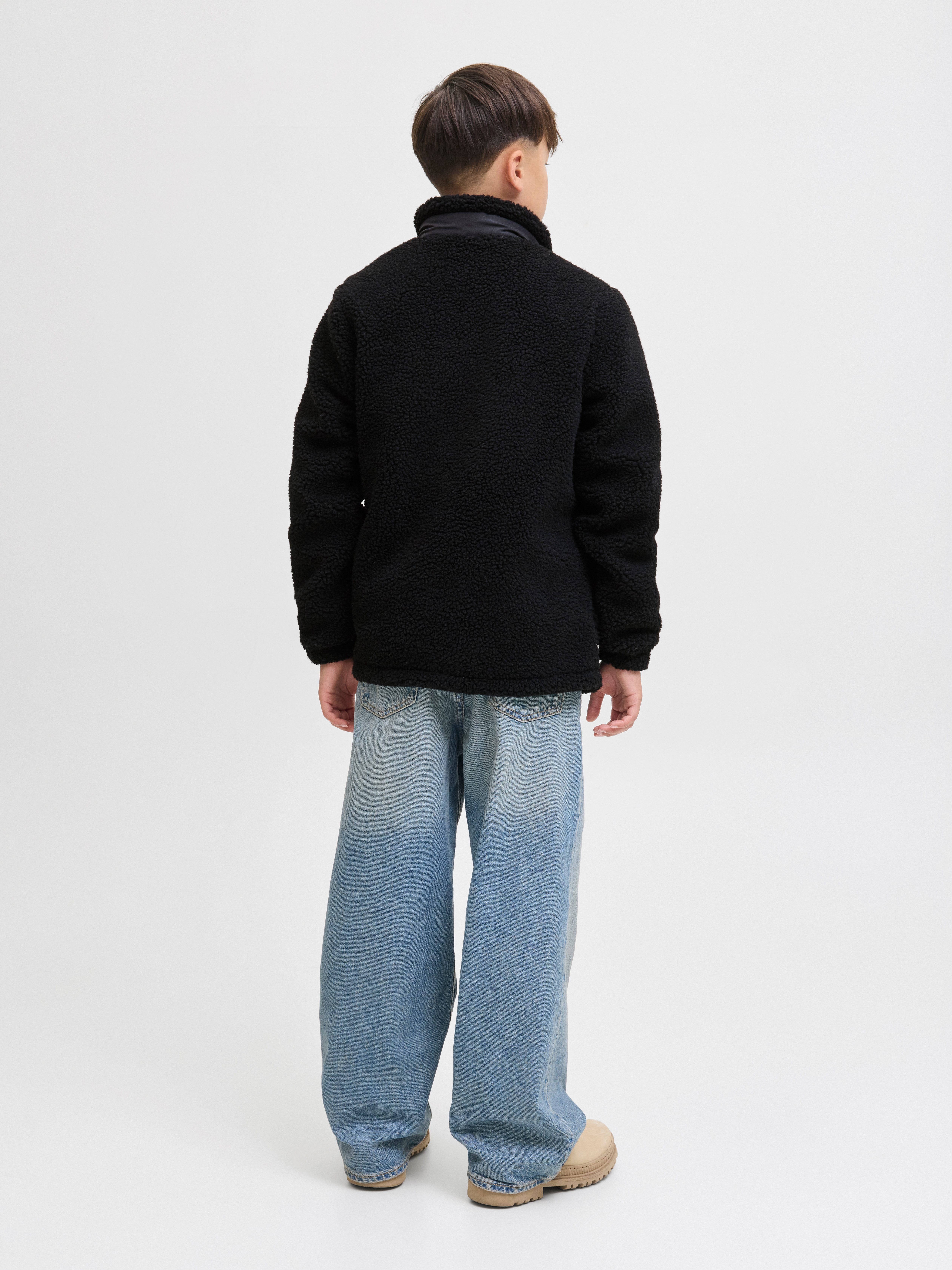 Jack & Jones Junior Kort jack JJESOHO TEDDY JACKET SN JNR