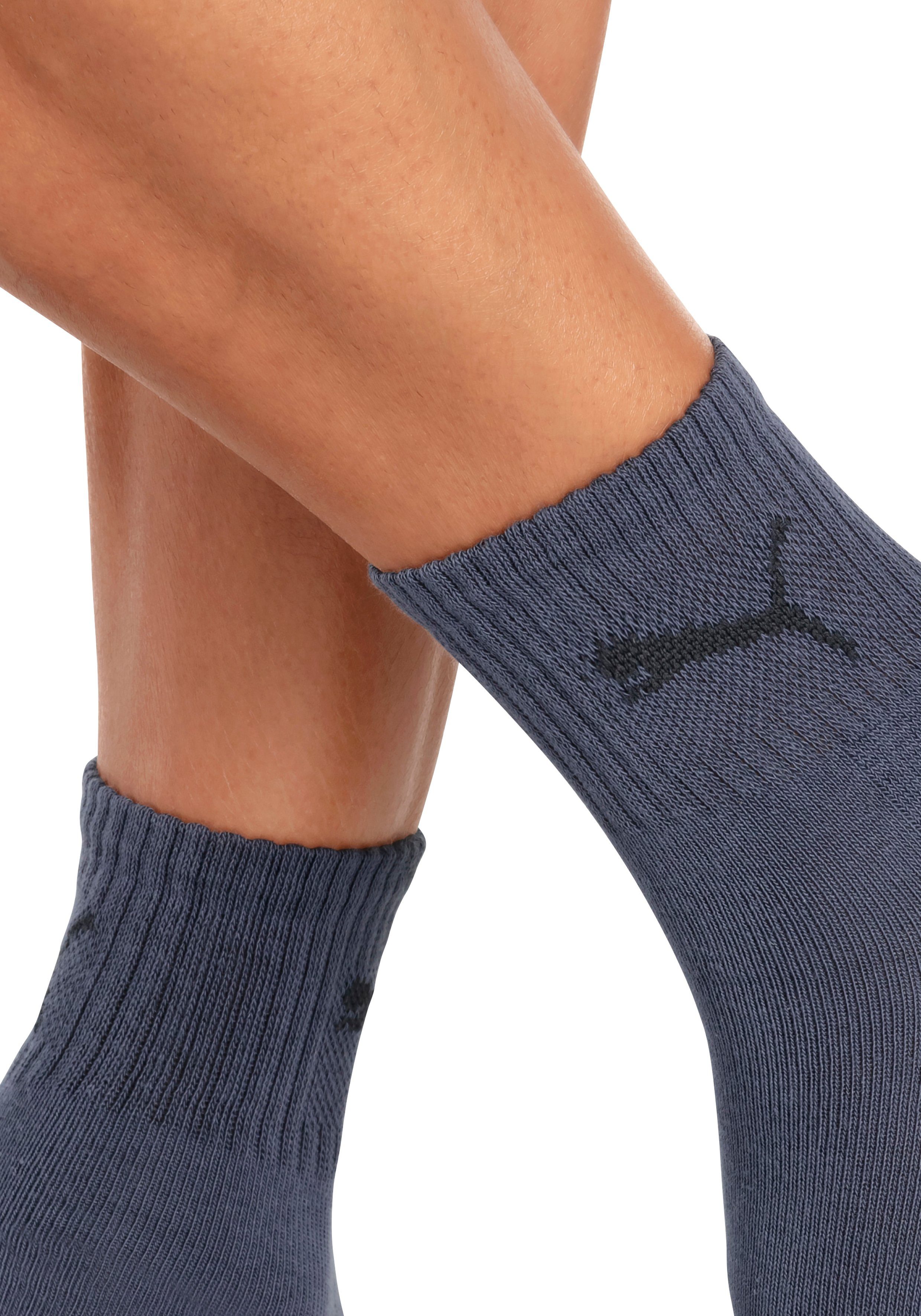 PUMA Sportsokken Short crew Gevoerde frotté-zool, ademend (3 paar)