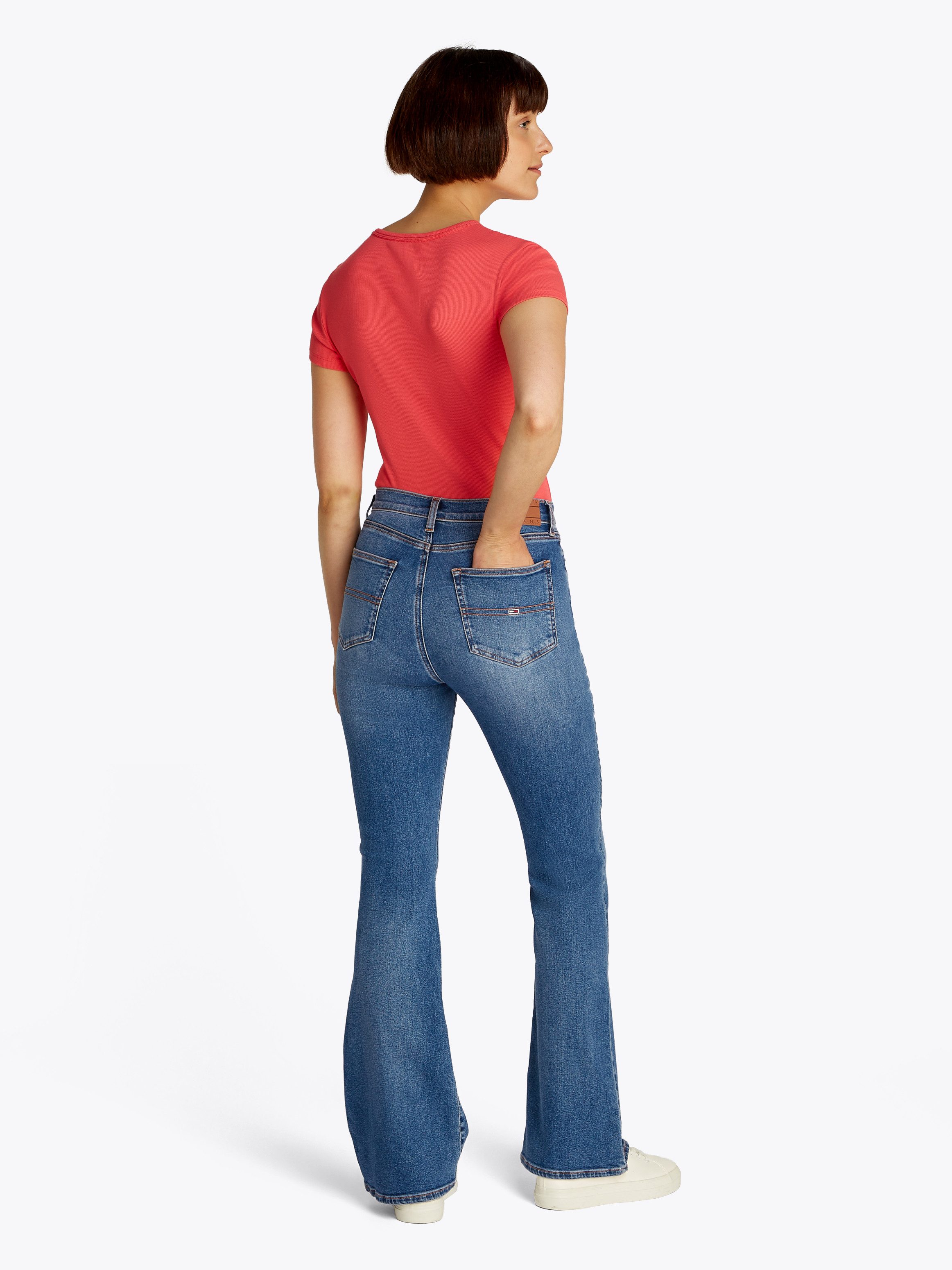 TOMMY JEANS Bootcut jeans SYLVIA HGH FLR BI1267