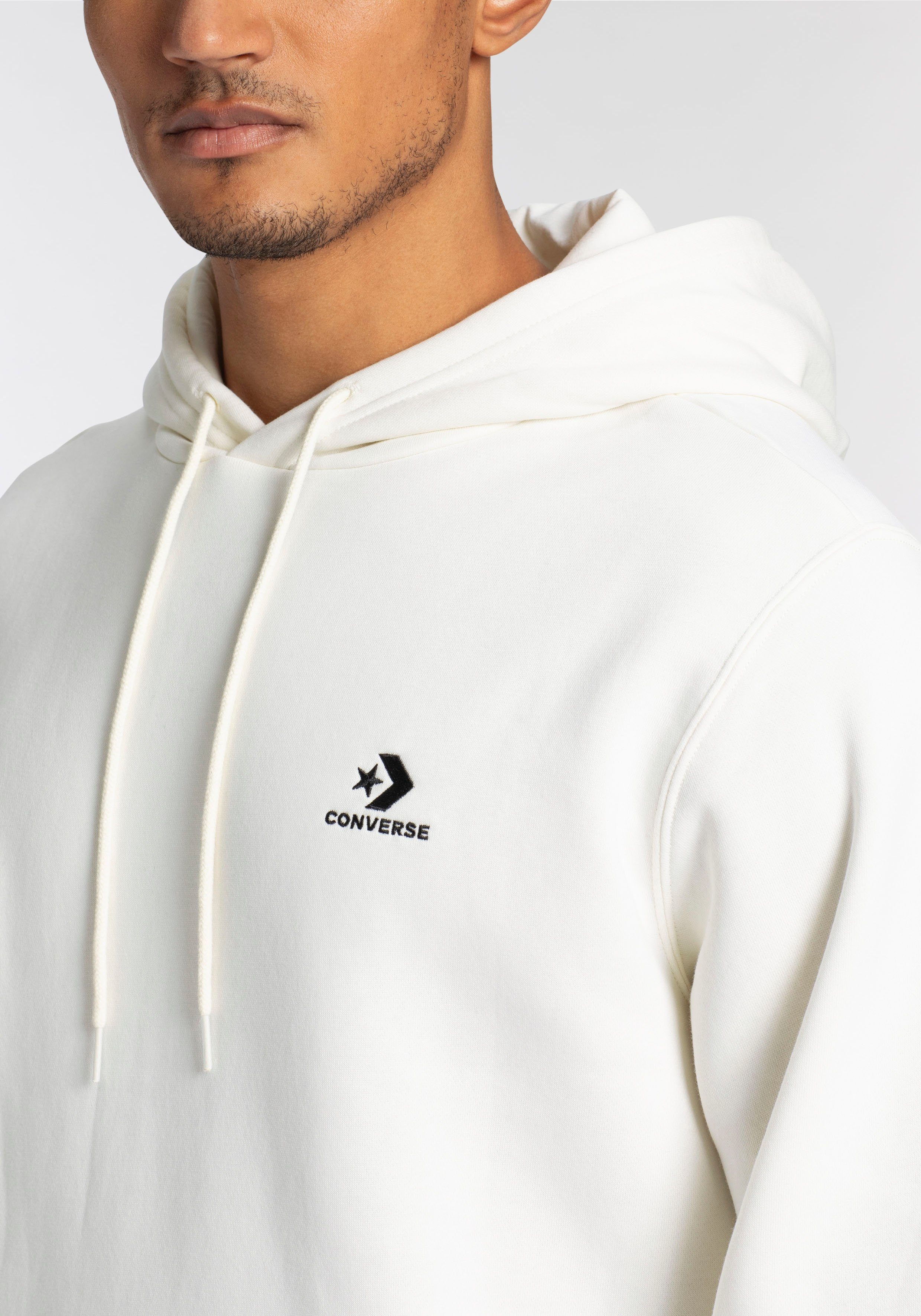 Converse Hoodie EMBROIDERED STAR CHEVRON BRUSHED BACK FLEECE HOODIE (1-delig)