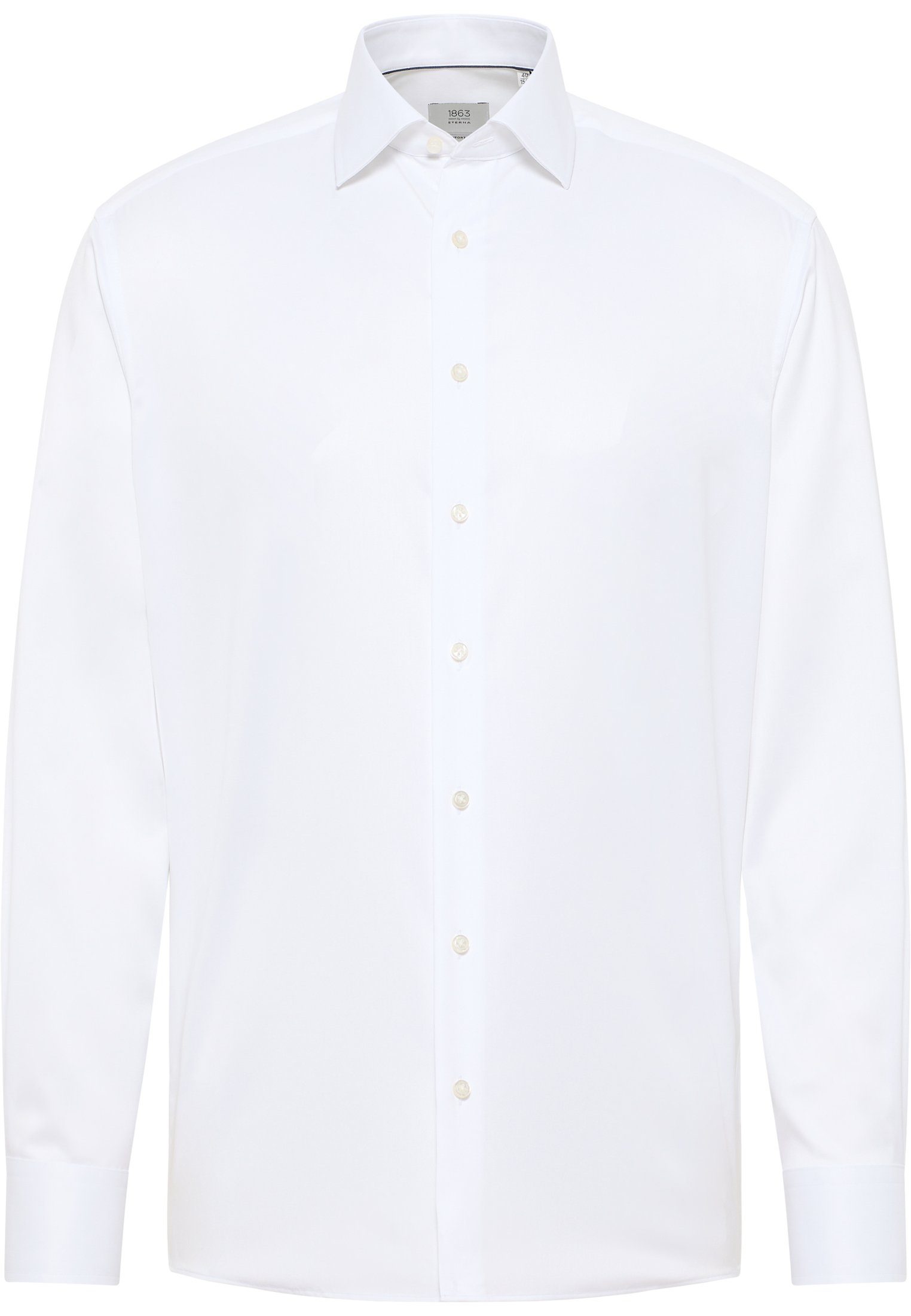 Eterna Overhemd met lange mouwen Comfort fit NON IRON (strijkvrij)