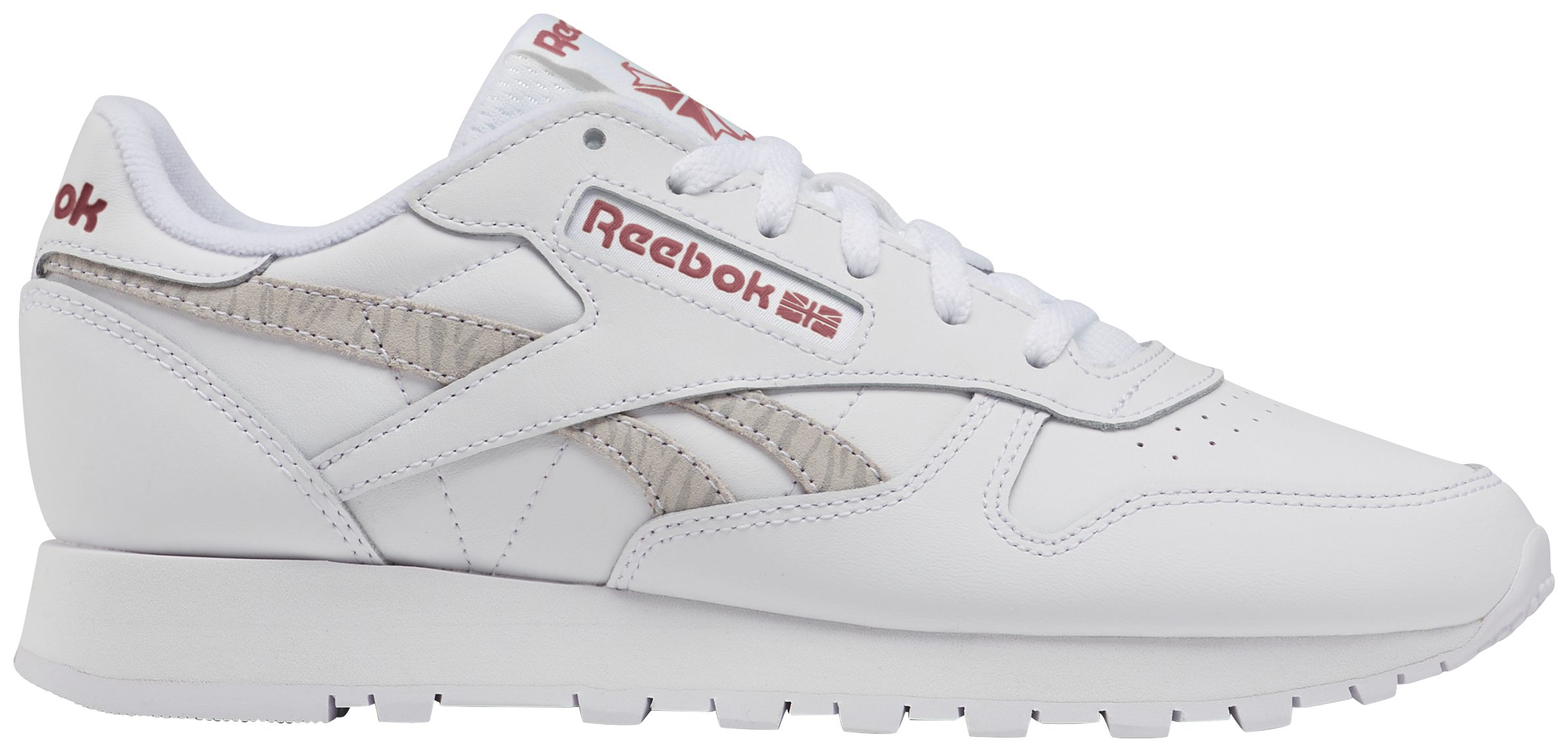 reebok classic sneakers cl leather wit