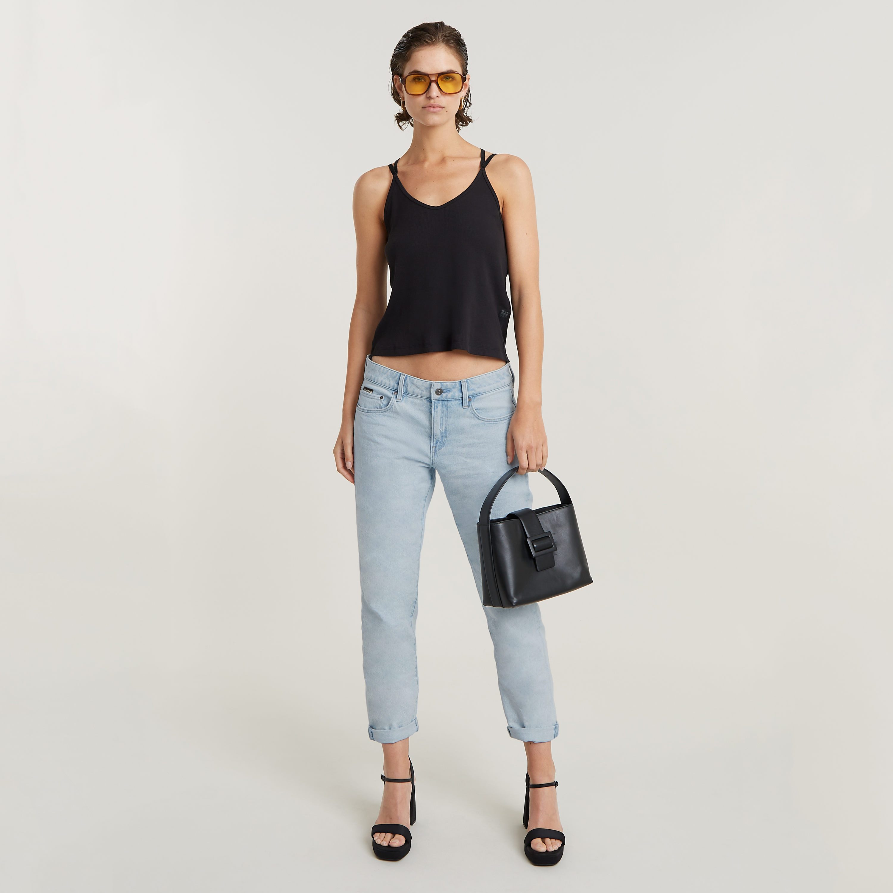 G-Star RAW Boyfriendjeans Kate Katoen-stretch denim kwaliteit voor meer draagcomfort