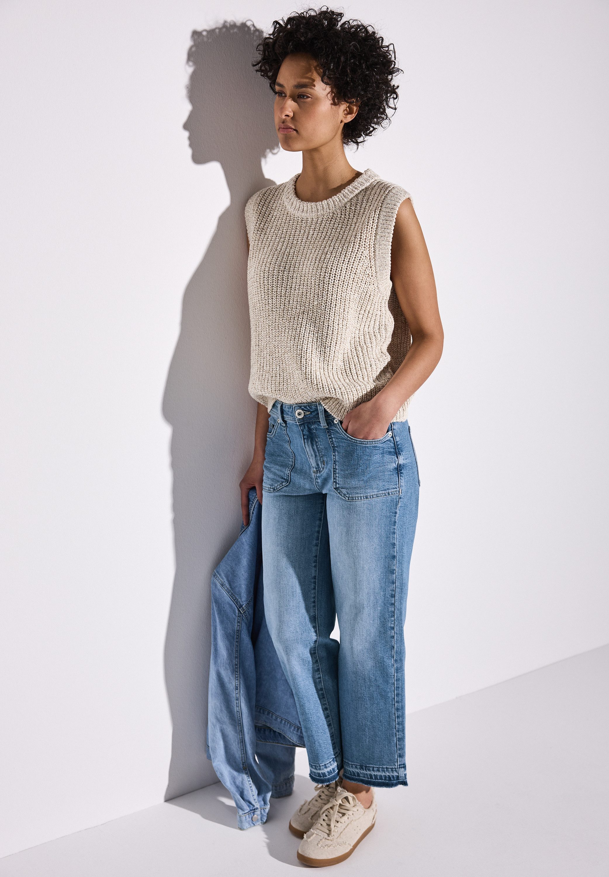 STREET ONE Straight jeans in five-pocketsstijl