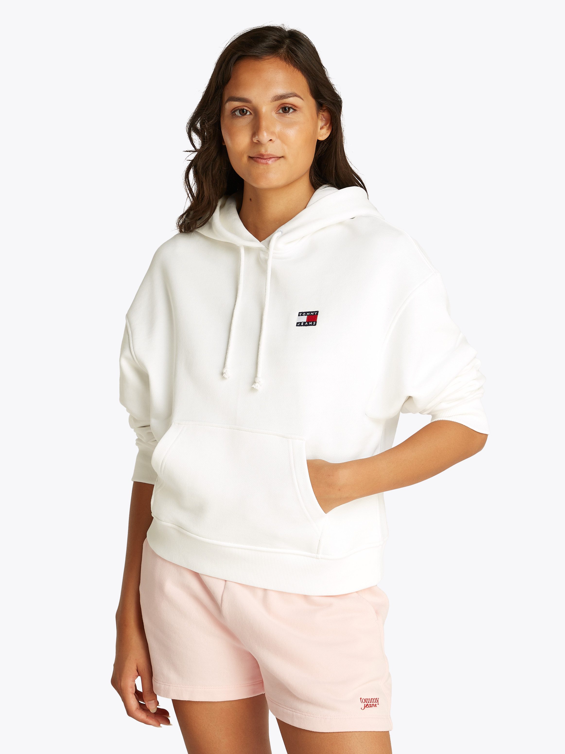 TOMMY JEANS Hoodie TJW BXY BADGE HOODIE EXT