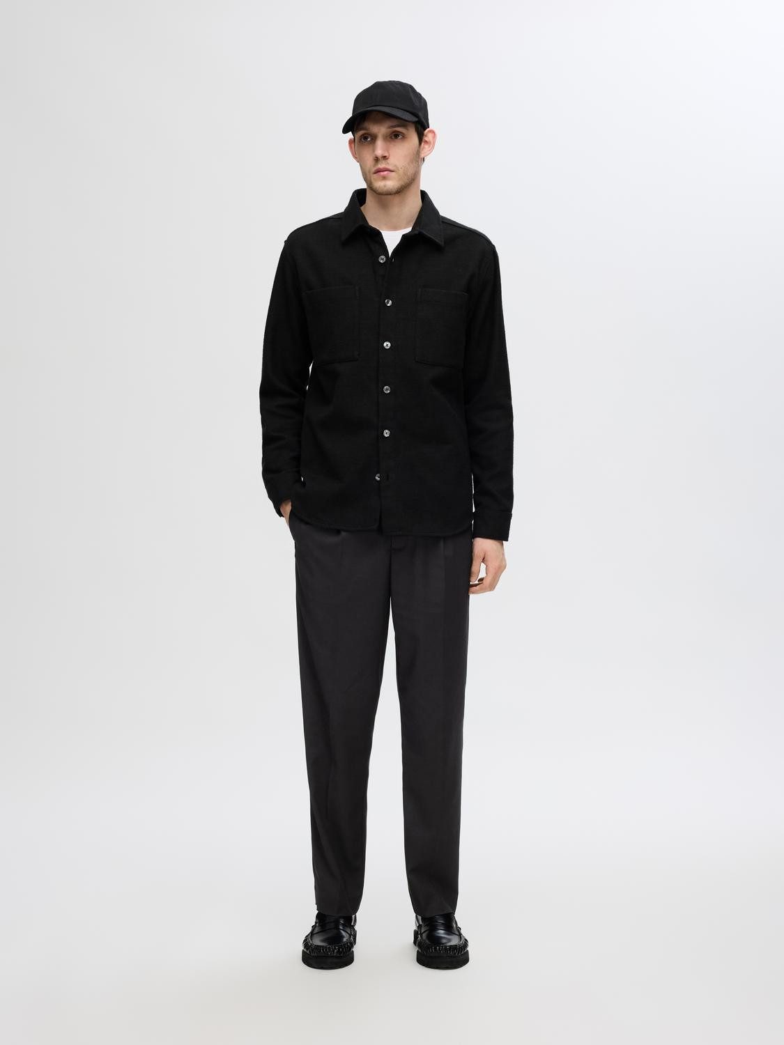SELECTED HOMME Chino SLH190-REG TAPERED LEROY PLEAT PANT NOOS
