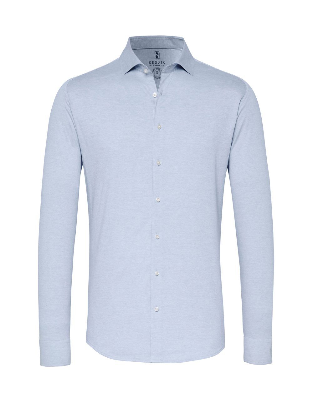 Desoto Overhemd met lange mouwen Casual Kent 1/1 Met een ronde hals