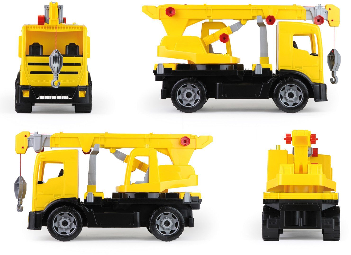 Lena® Speelgoed-ambulance Giga Trucks, geel-zwart