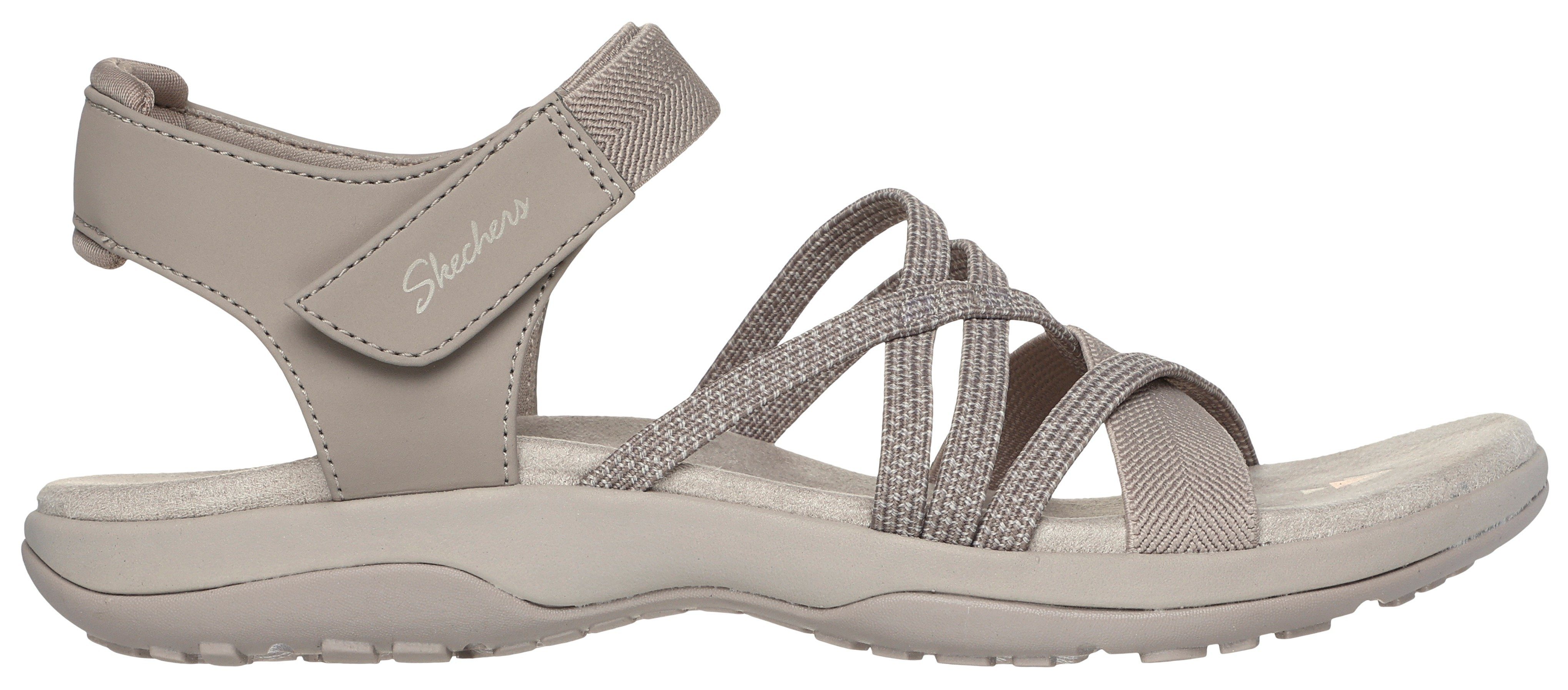 Skechers Sandalen REGGAE SLIM , zomerschoen, sandaal, klittenbandschoen, met memory foam