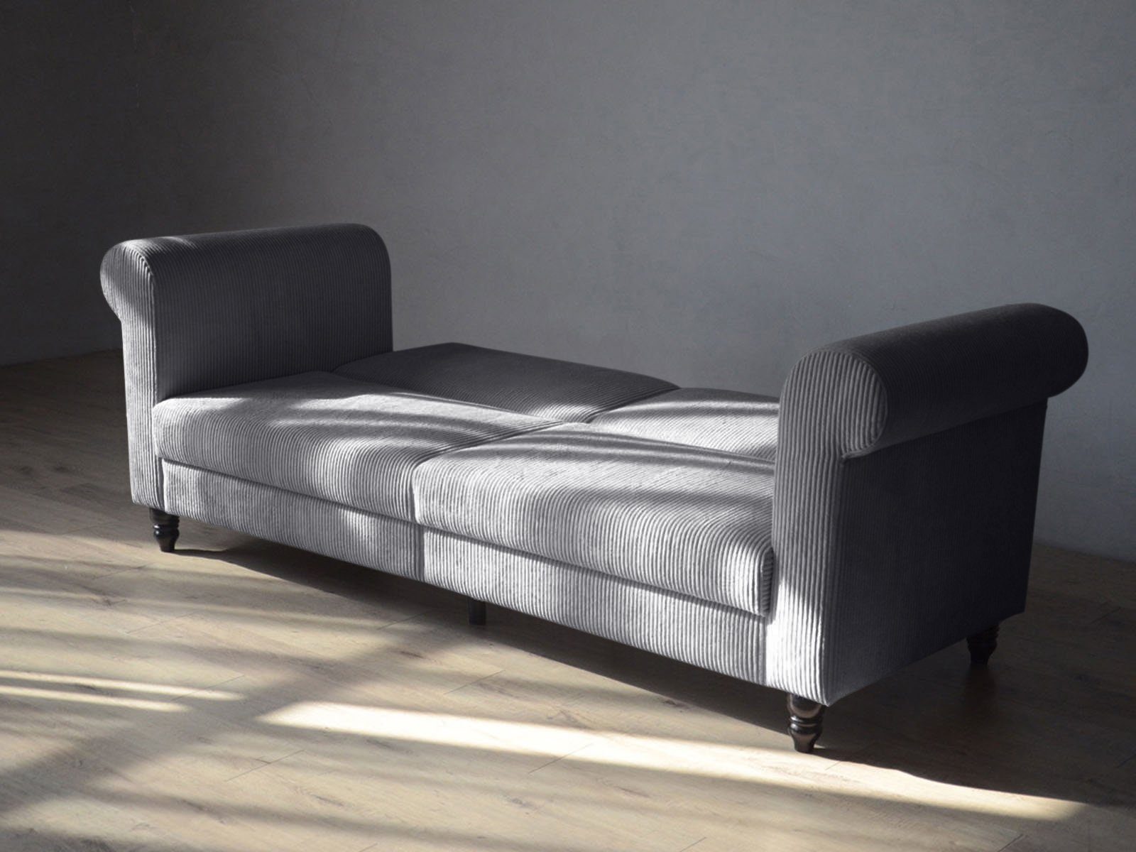 Dorel Home 3-zitsbank Felix II, slaapbank 236 cm(ligoppervlak 108 x 190 cm), rugleuning