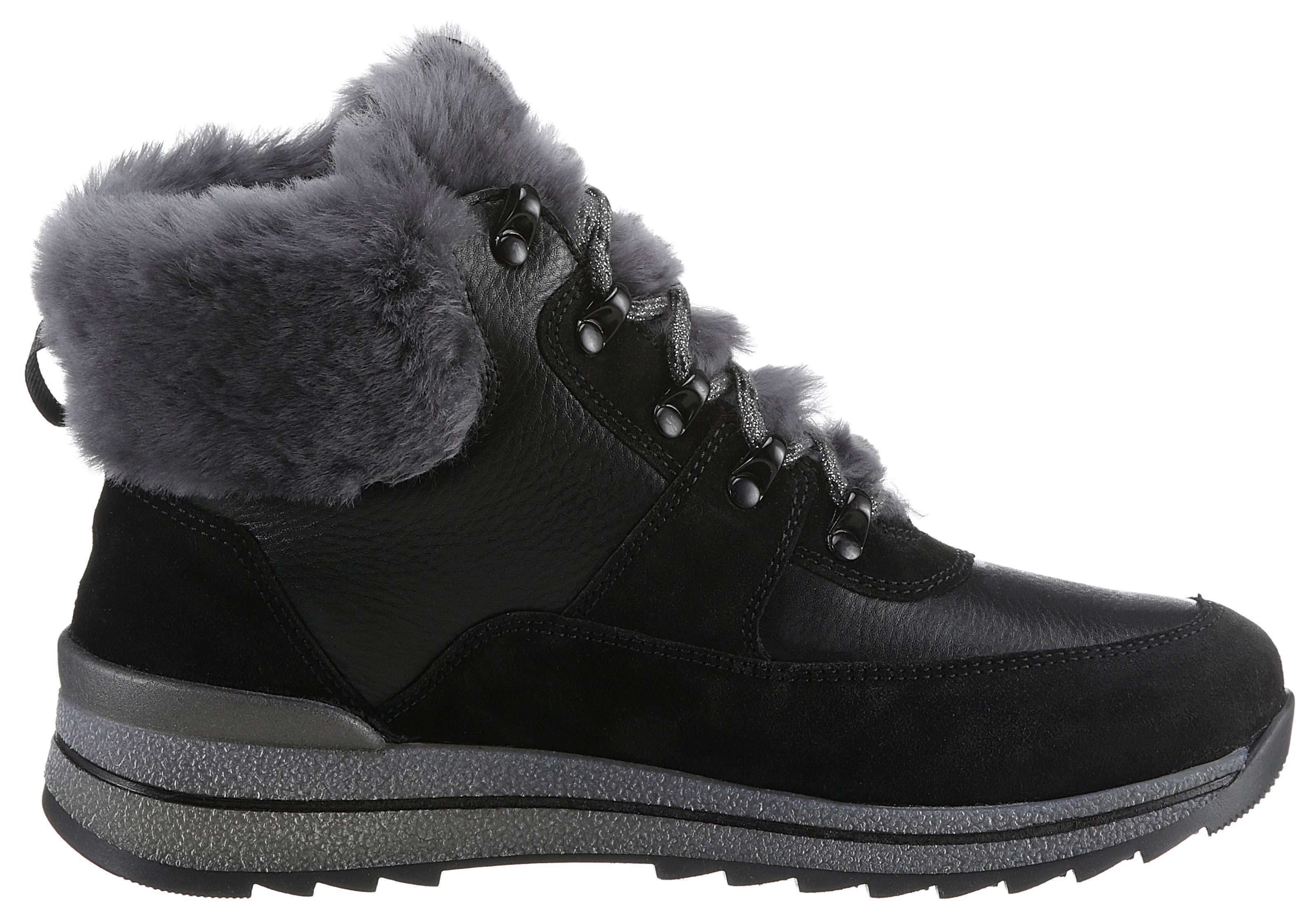 Ara Winterlaarzen OSAKA met faux-bont, h-breedte