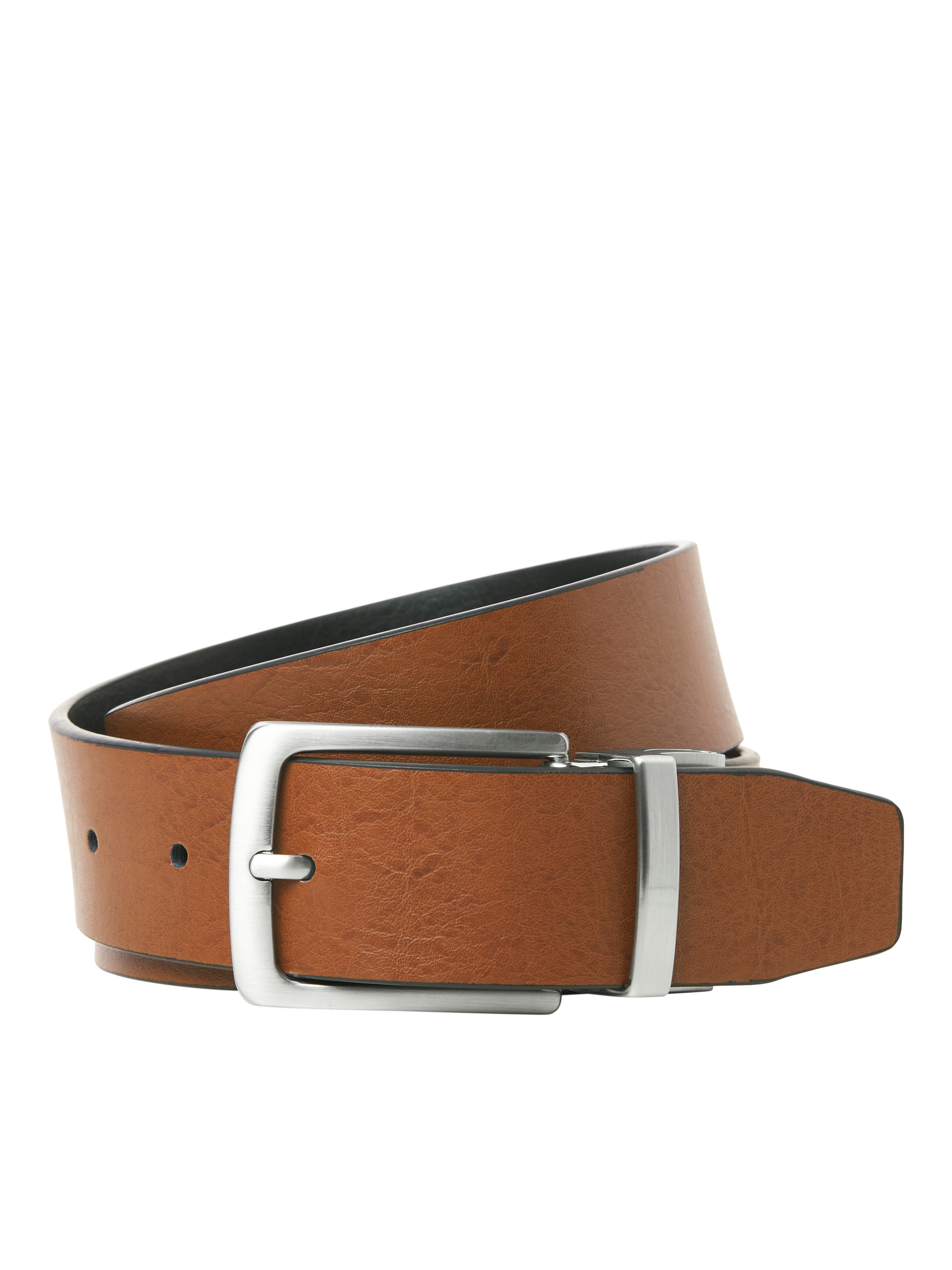 Jack & Jones Leren riem JACRIO REVERSIBLE LEATHER BELT NOOS