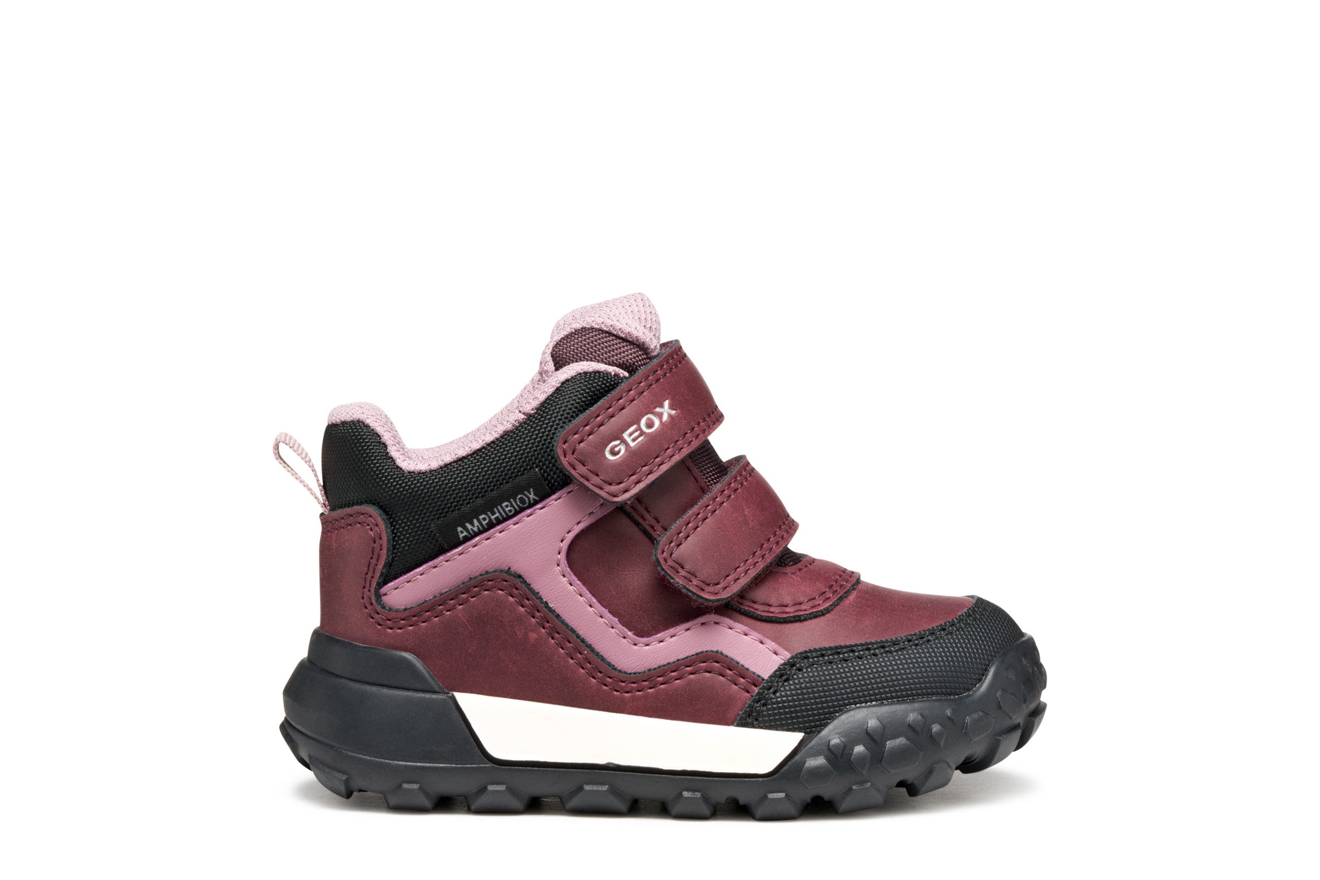 Geox Winterlaarzen B TREKKYUP GIRL B AB Klittenbandlaars met warme voering, maatsjabloon om te downloaden