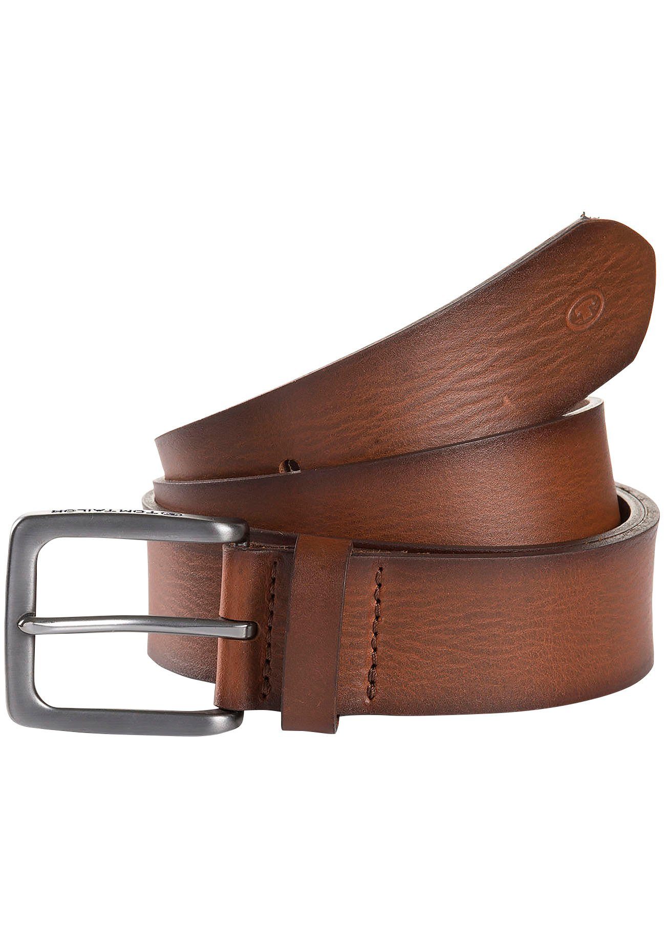 NU 20% KORTING: Tom Tailor Leren riem