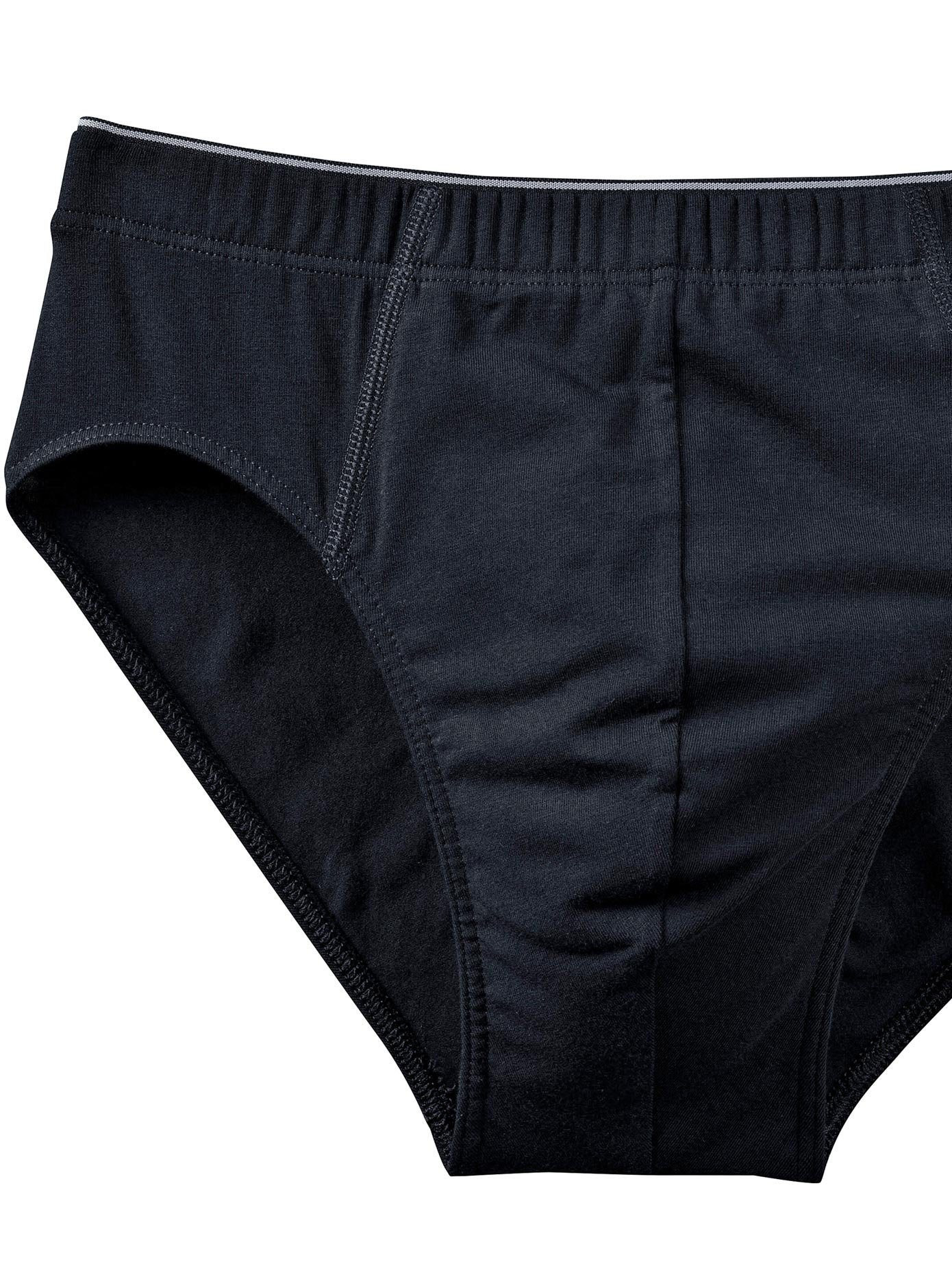 Schiesser Slip (1 stuk) heren slips maat 6 zwart
