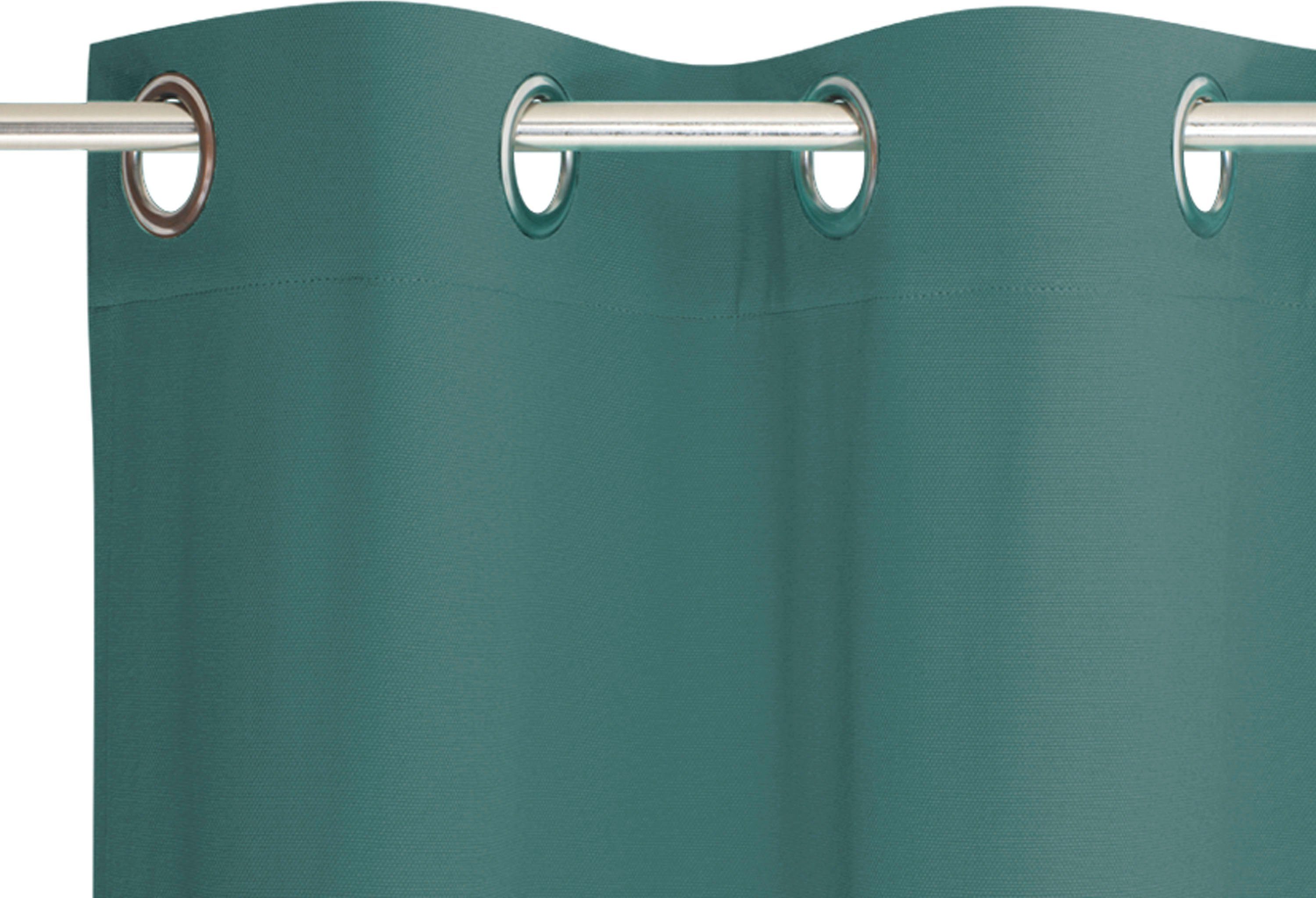 TOM TAILOR HOME Gordijn Dove Signature met opgestikt logo (1 stuk)