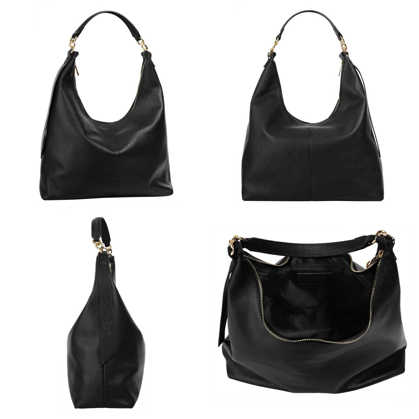 Samantha Look Shopper Made in Italy, grote handtas met smartphonevak