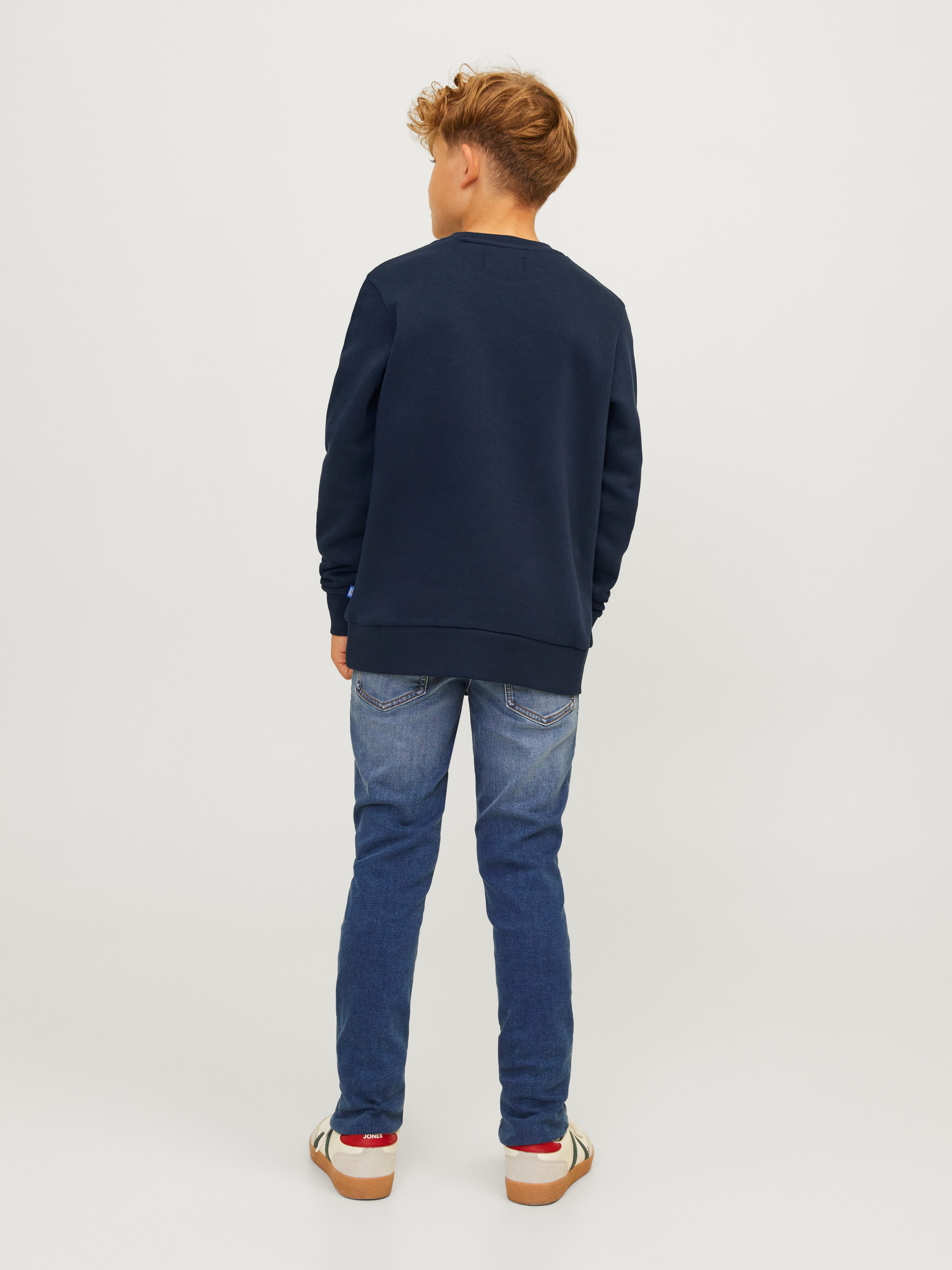 Jack & Jones Junior Sweatshirt JJELOGO SWEAT CREW 2 COL 24/25 NOOS JNR