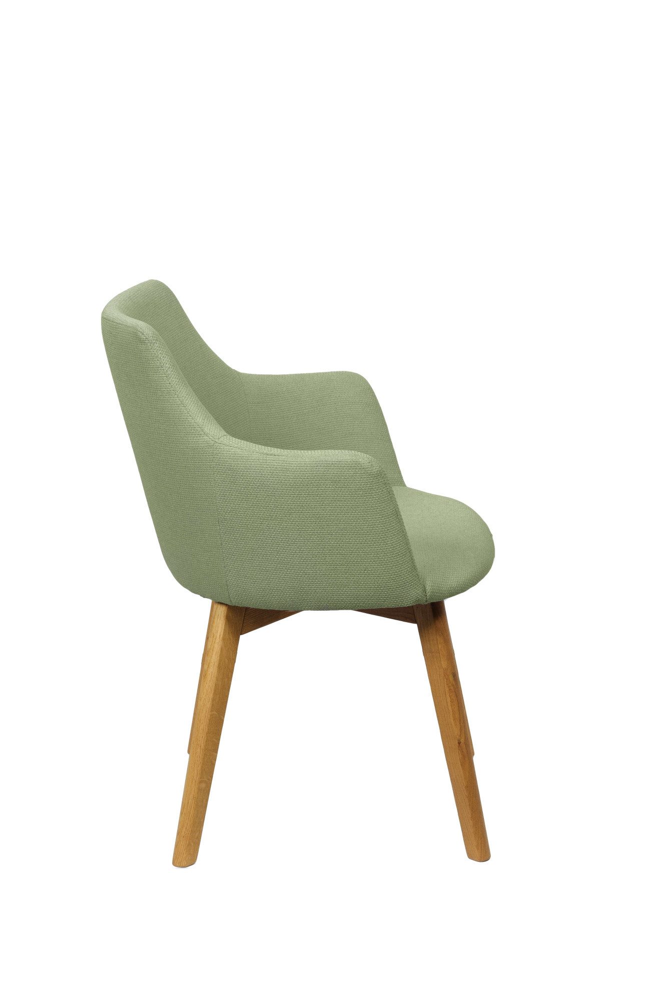 Home affaire Stoel met armleuningen Ena eettafelstoel, gestoffeerde fauteuil, woonstoel, eetstoel met armleuningen (set, 2 stuks)