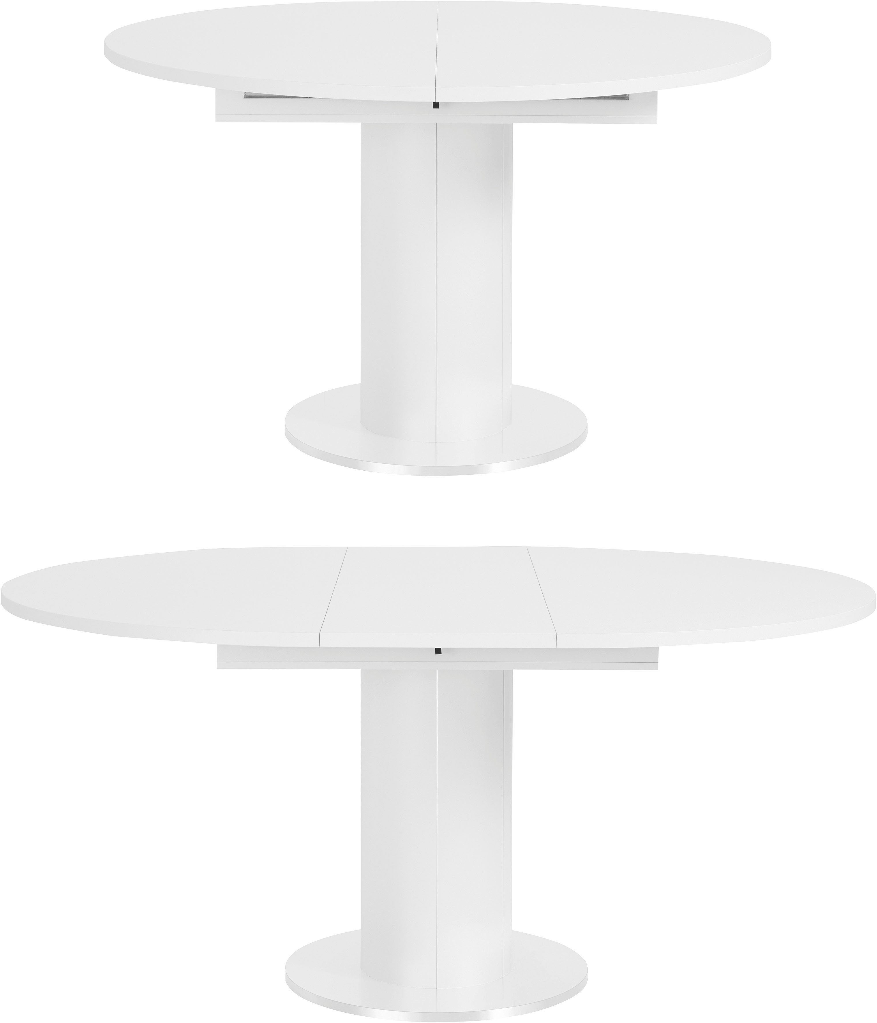 Mäusbacher Eettafel ronde, onderstelkolom