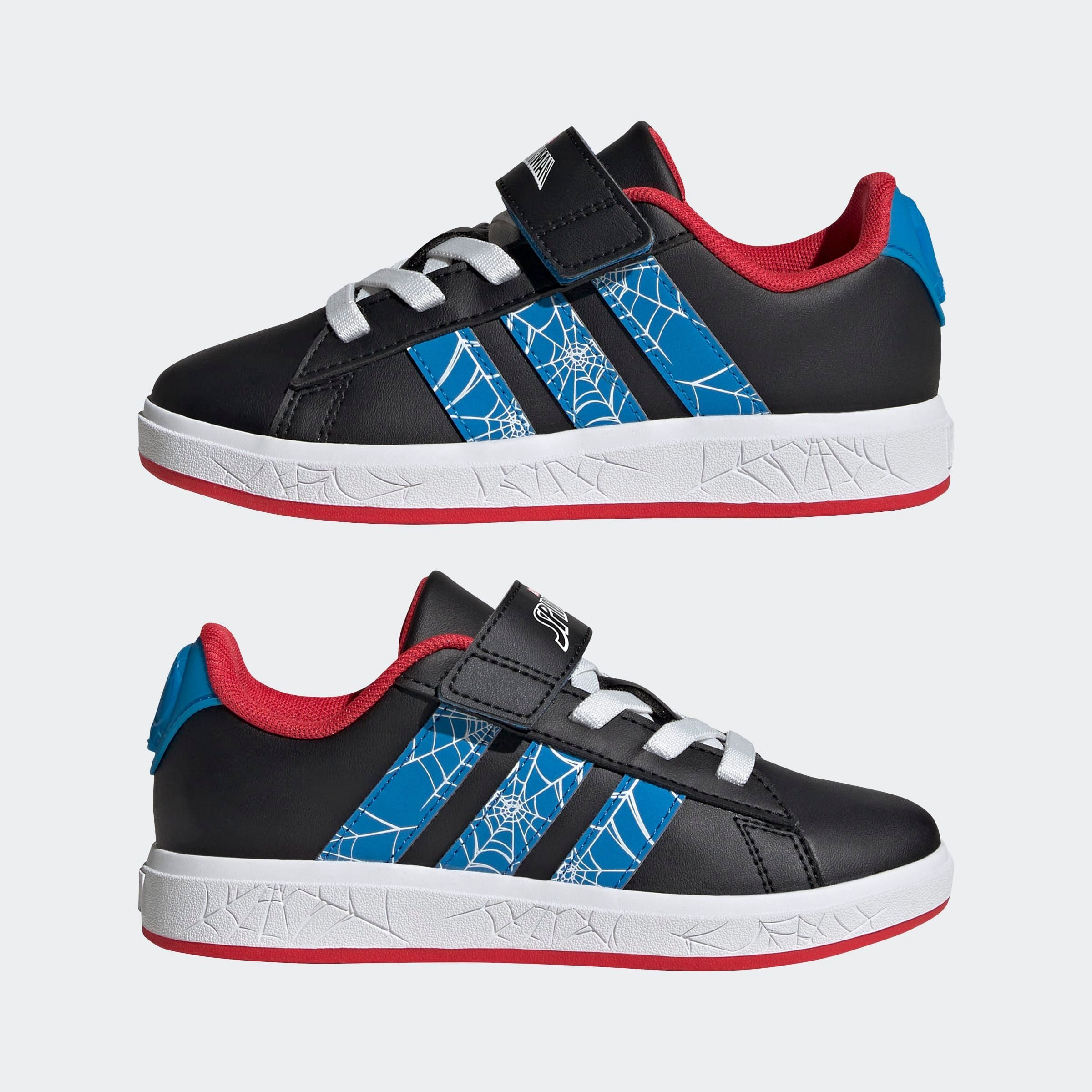 adidas Sportswear Klittenbandschoenen ADIDAS MARVEL SPIDER-MAN GRAND COURT E VOOR KINDEREN