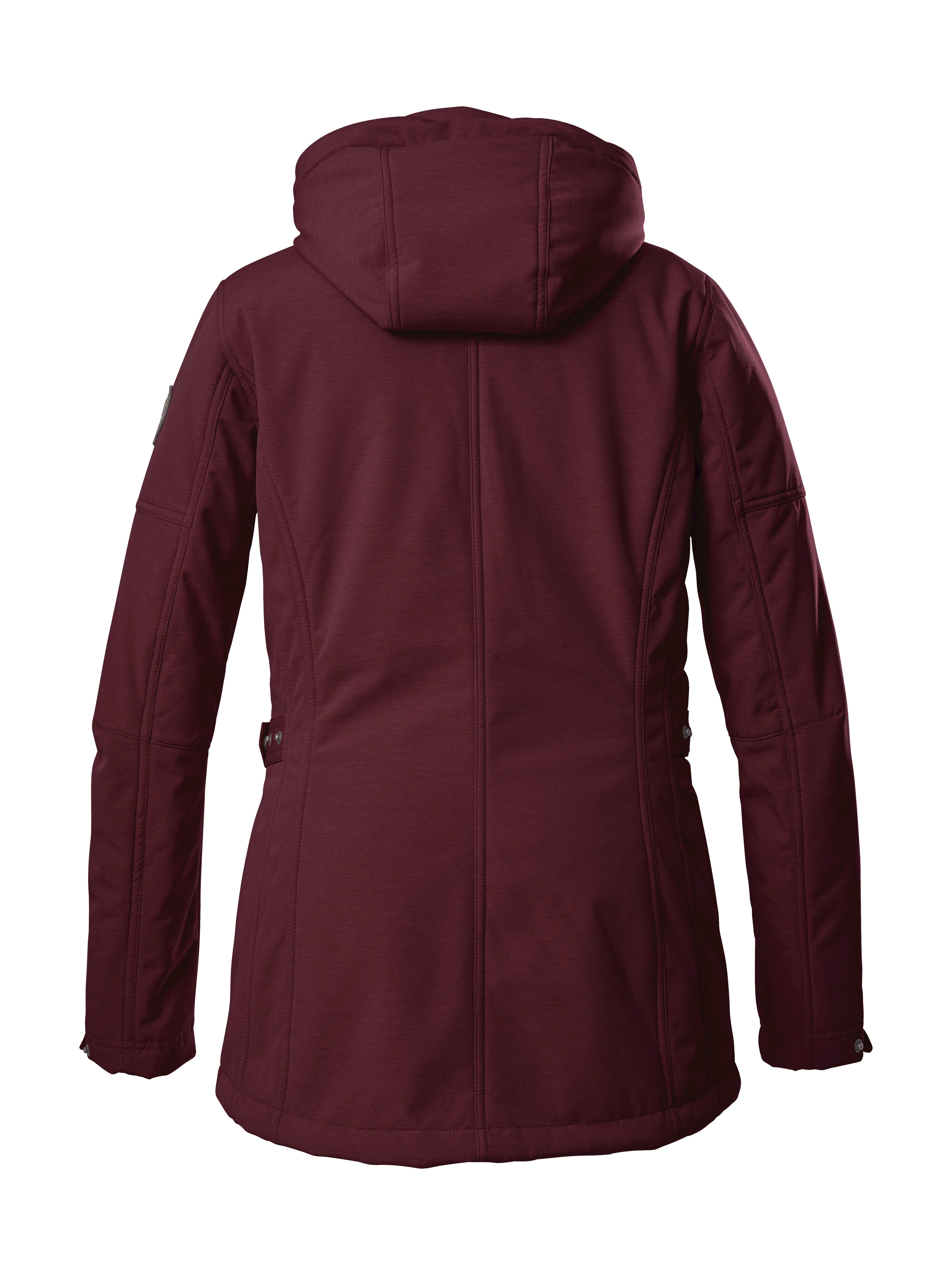 G.I.G.A. DX by killtec Softshell-jack GW 26 WMN SFTSHLL JCKT Water- en windafstotende softshelljack met afneembare capuchon