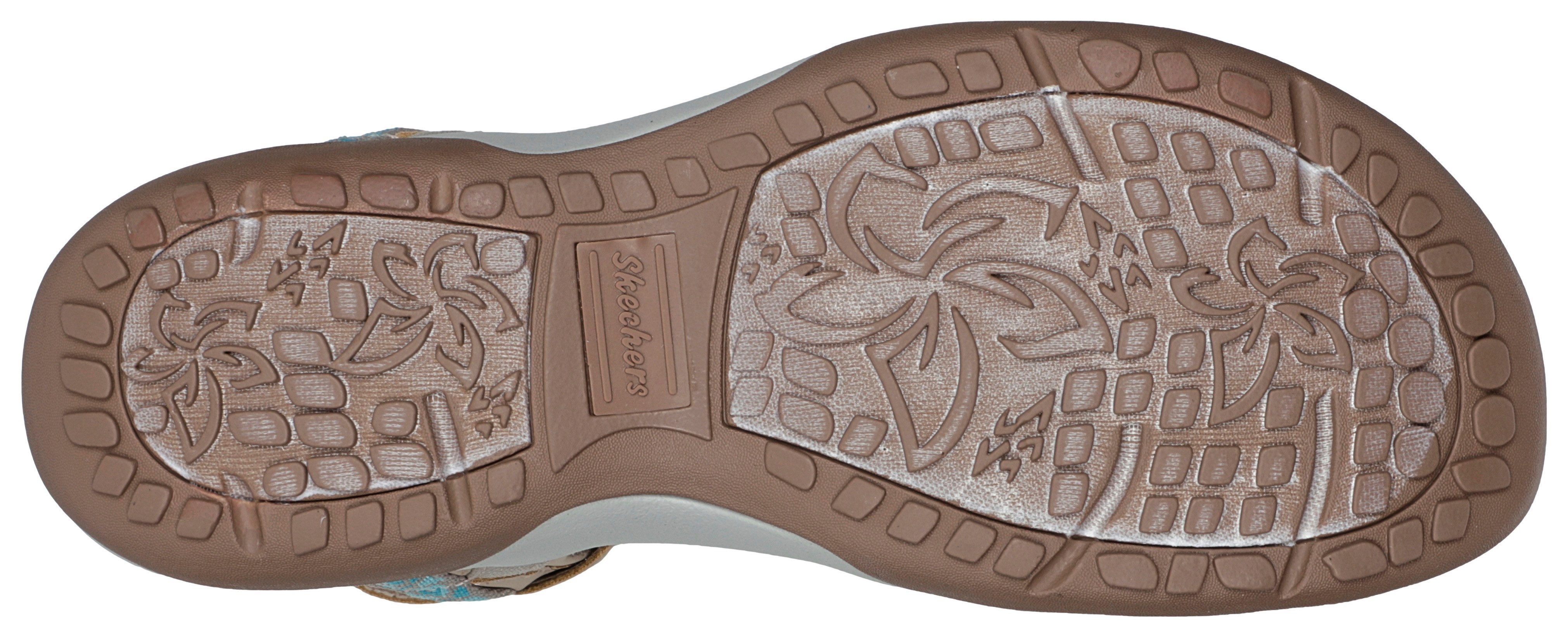Skechers Sandalen RAGGAE-SLIM Trekking sandaal, outdoorschoen, sandaal met clipsluiting