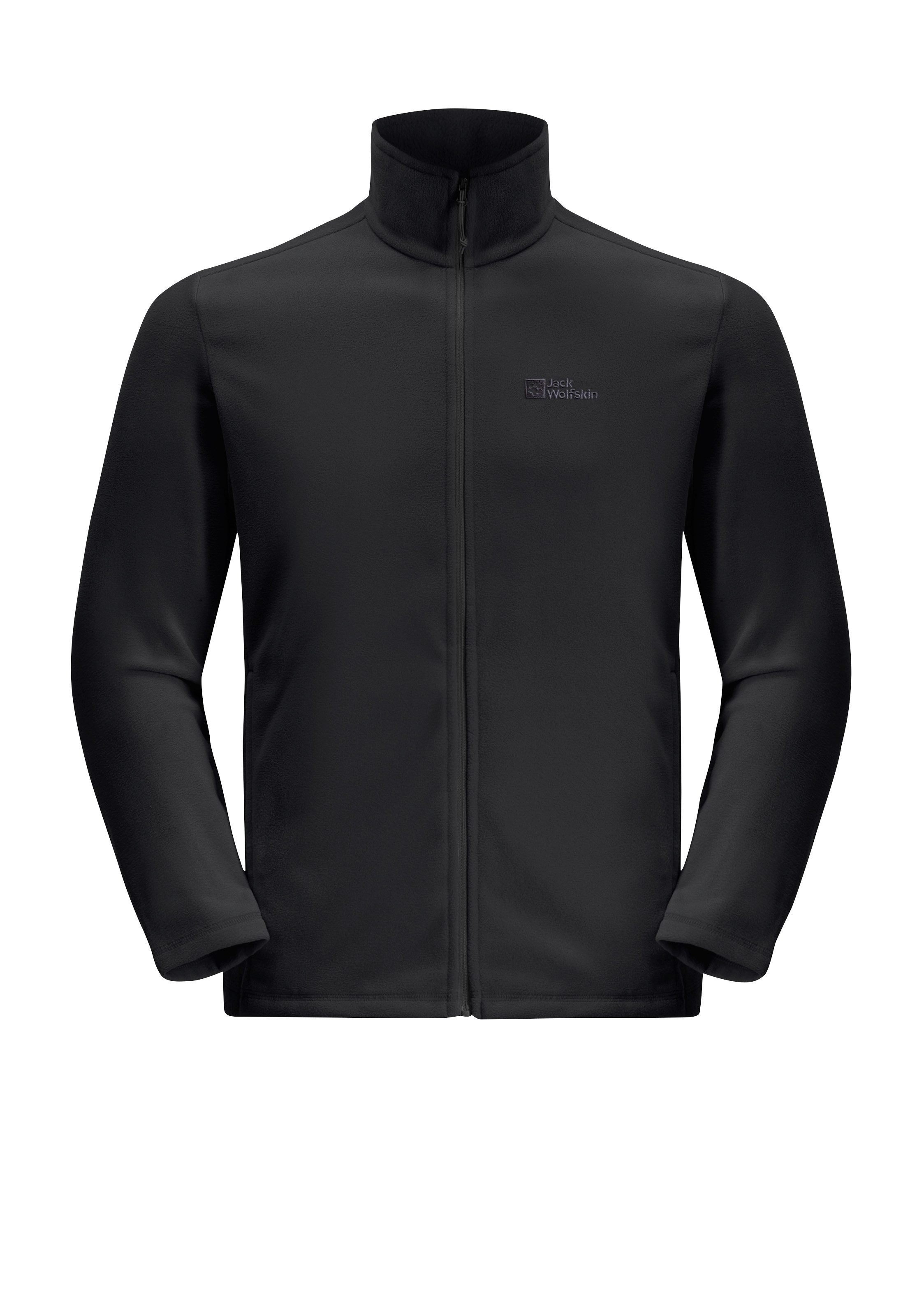 Jack Wolfskin Fleecejack TAUNUS FZ M lichte, rekbare, ademende midlayer