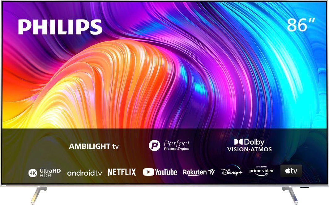 Philips Led-TV 86PUS8807/12, 217 cm / 86", 4K Ultra HD, Android TV - Smart TV - Google TV