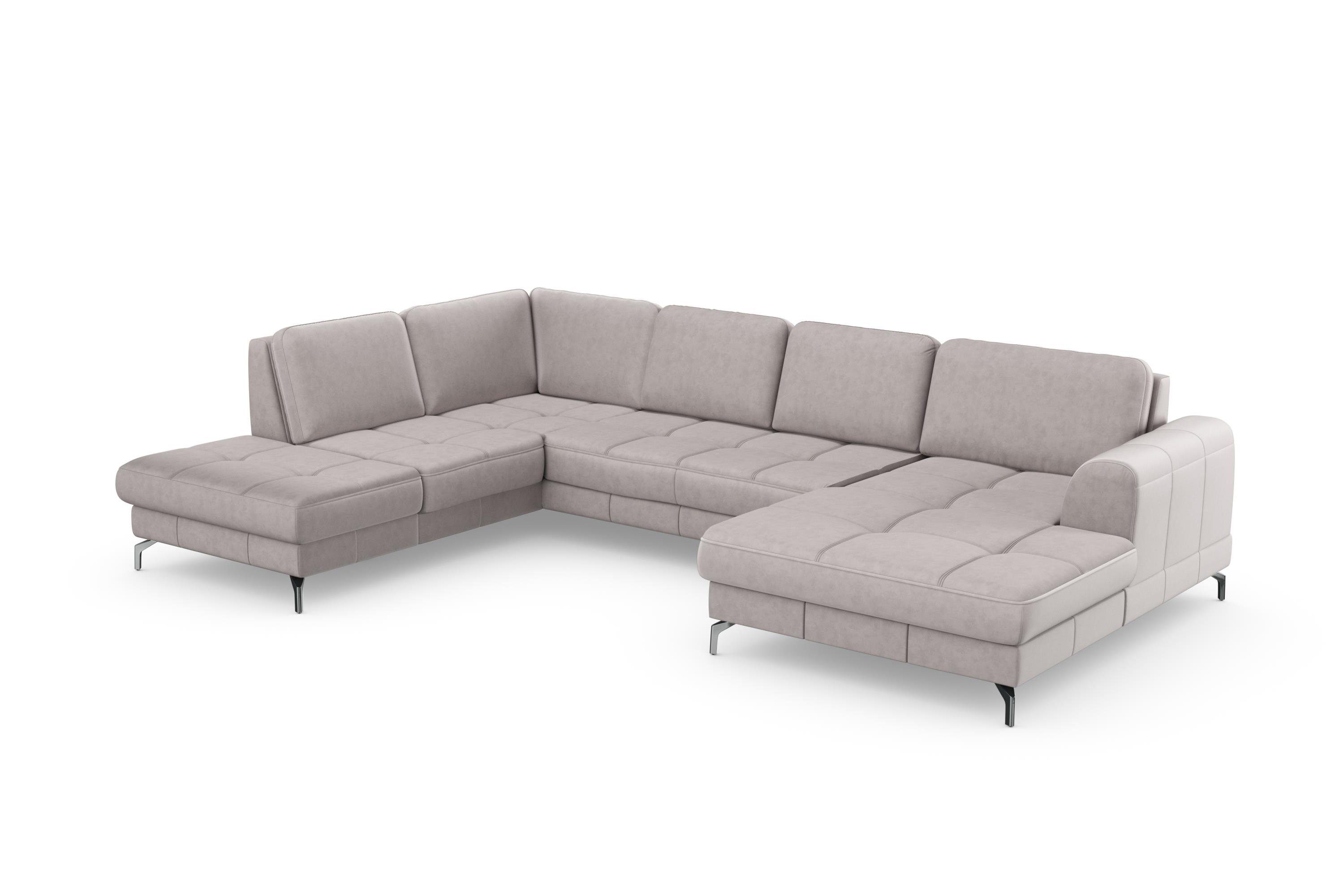 sit&more Zithoek Bendigo V inclusief zitdiepteverstelling, bodemvrijheid 12 cm, in 2 pootkleuren