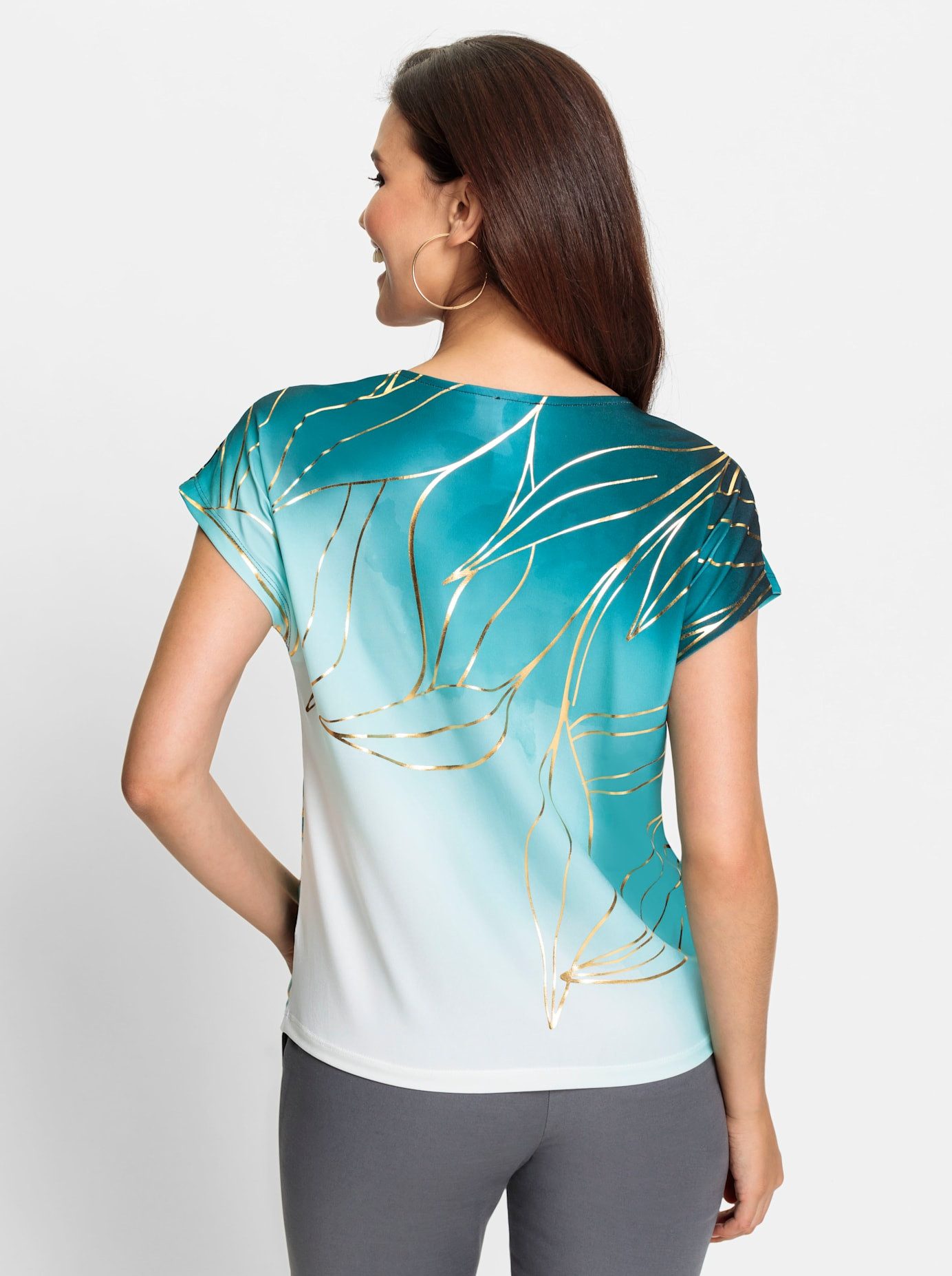 Lady Shirt met korte mouwen Shirt (1-delig)