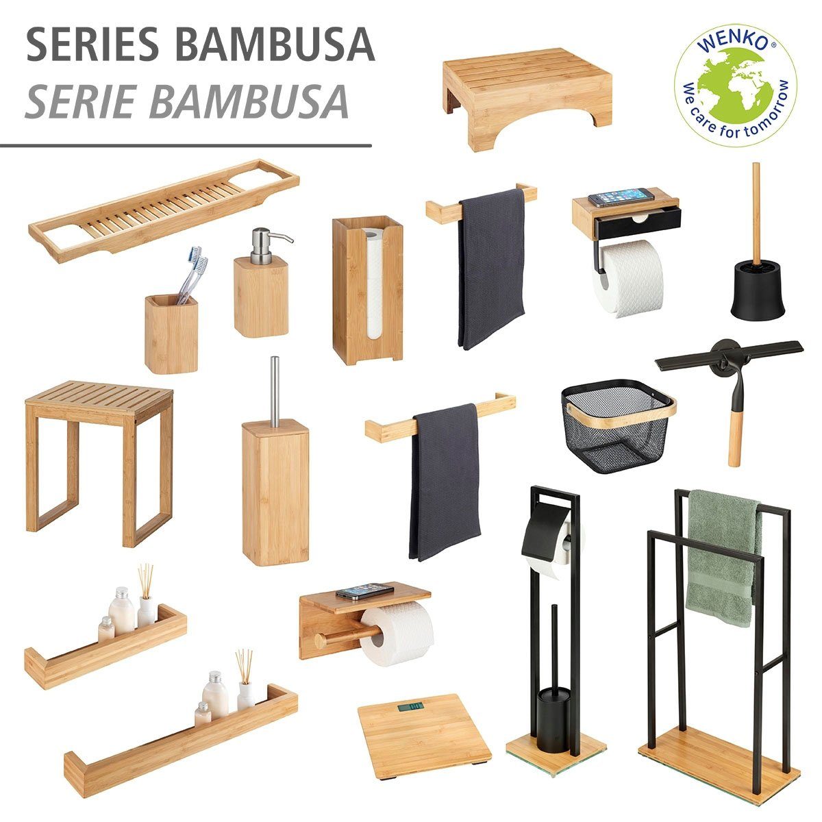 WENKO Wandplank Bambusa
