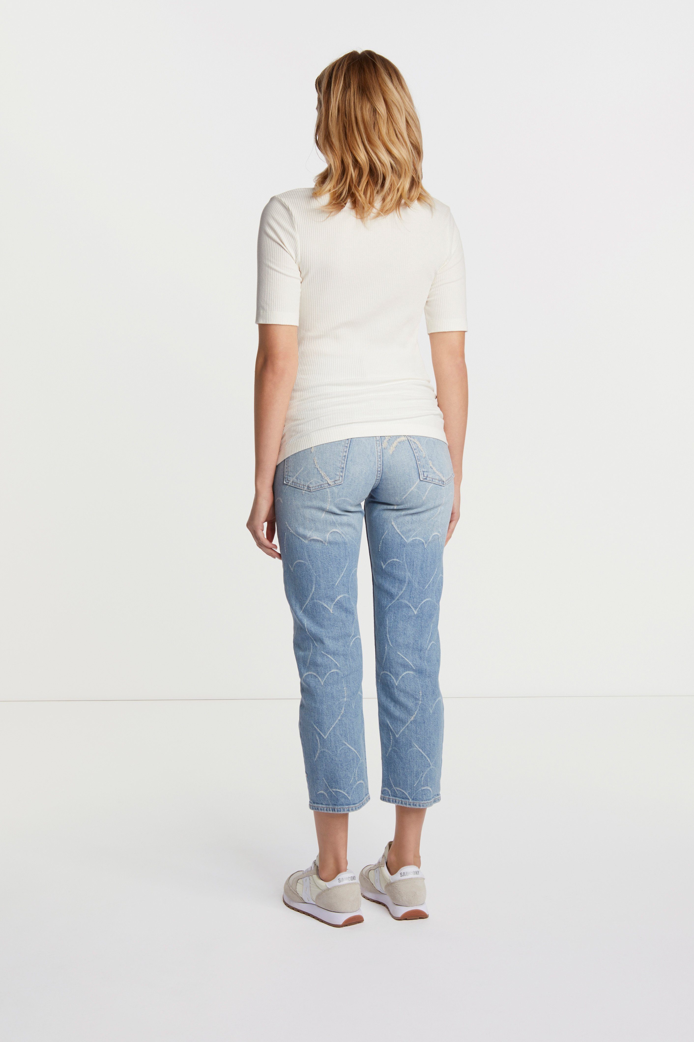 Rich & Royal Shirt met ronde hals